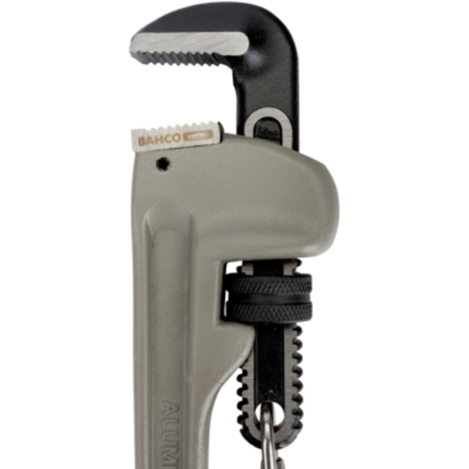 Clé serre-tubes aluminium 354 mm avec mousqueton pour travail en hauteur BAHCO - TAH380-14