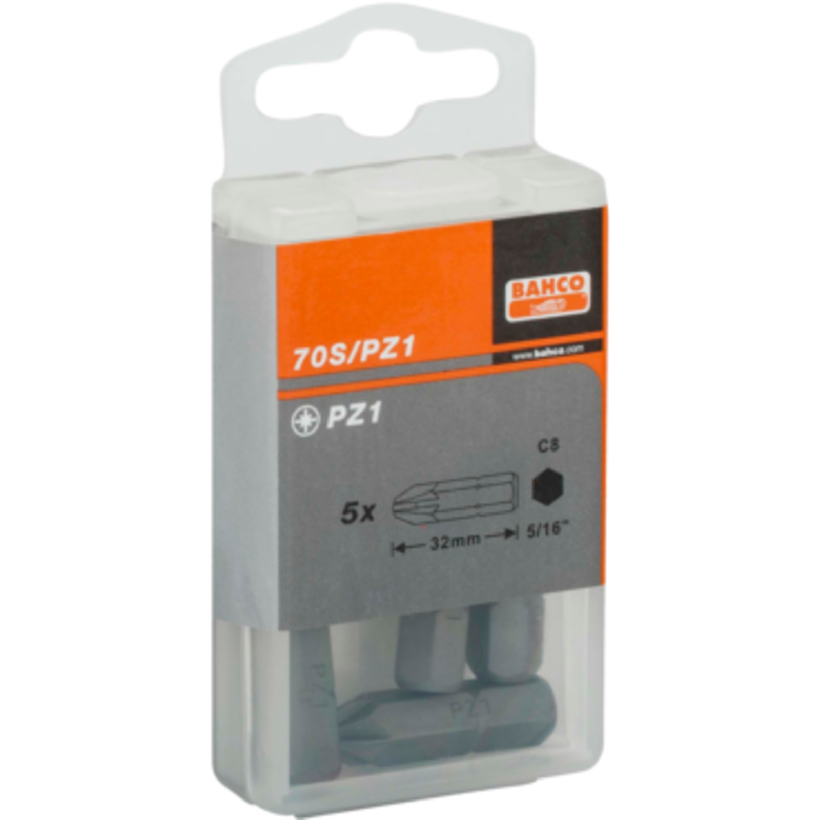 Embout tournevis Pozidriv PZ1 5/16