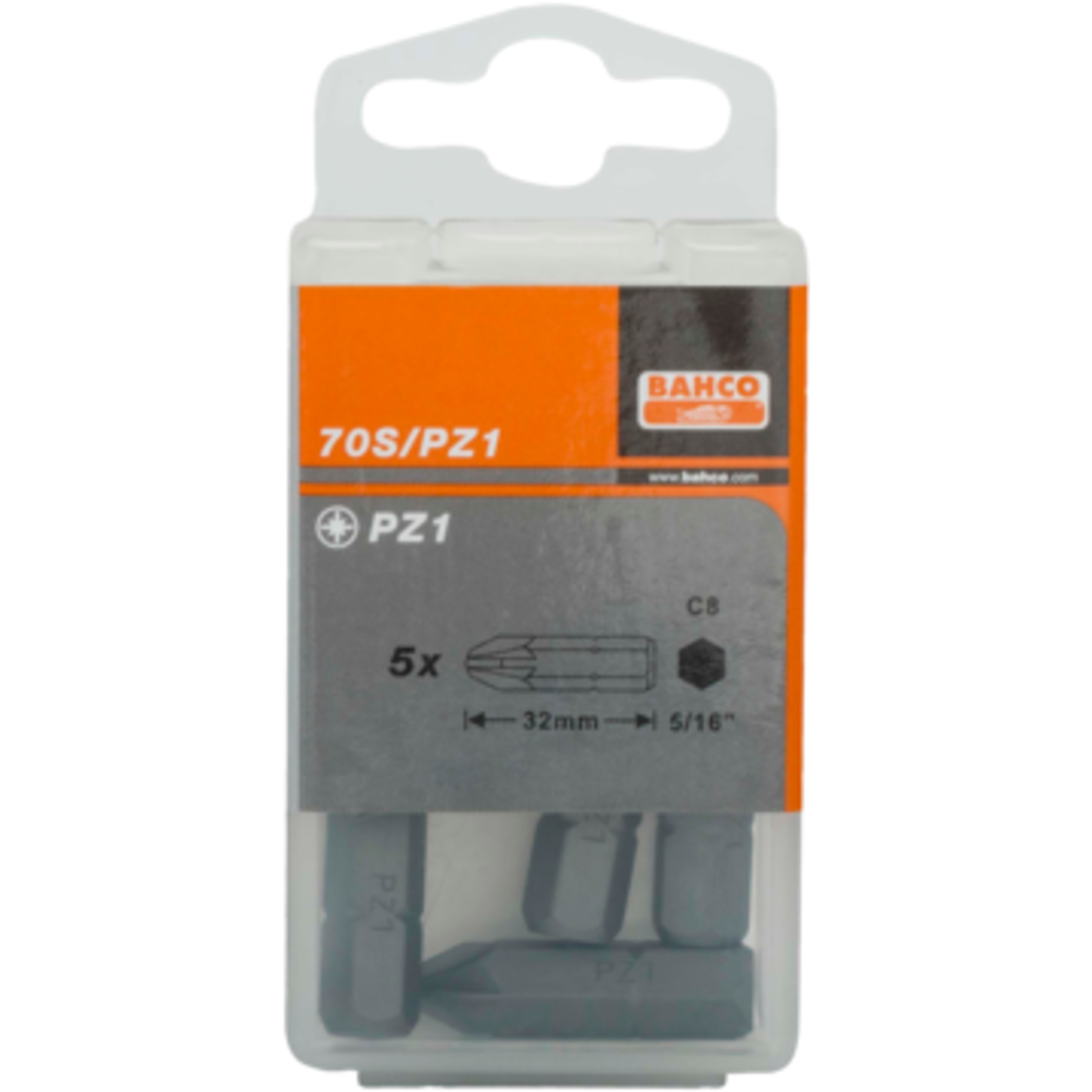 Embout tournevis Pozidriv PZ1 5/16