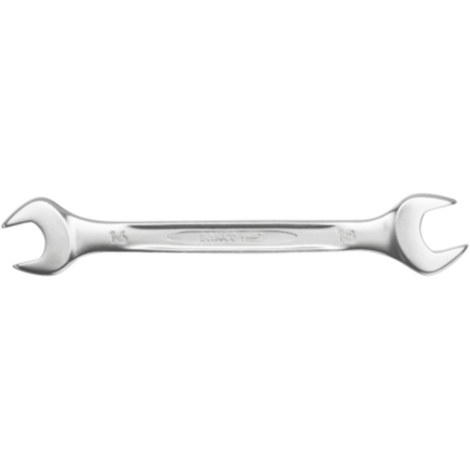 Clé à fourche double 25 x 28 mm finition chromée 280 mm BAHCO - SB6M-25-28