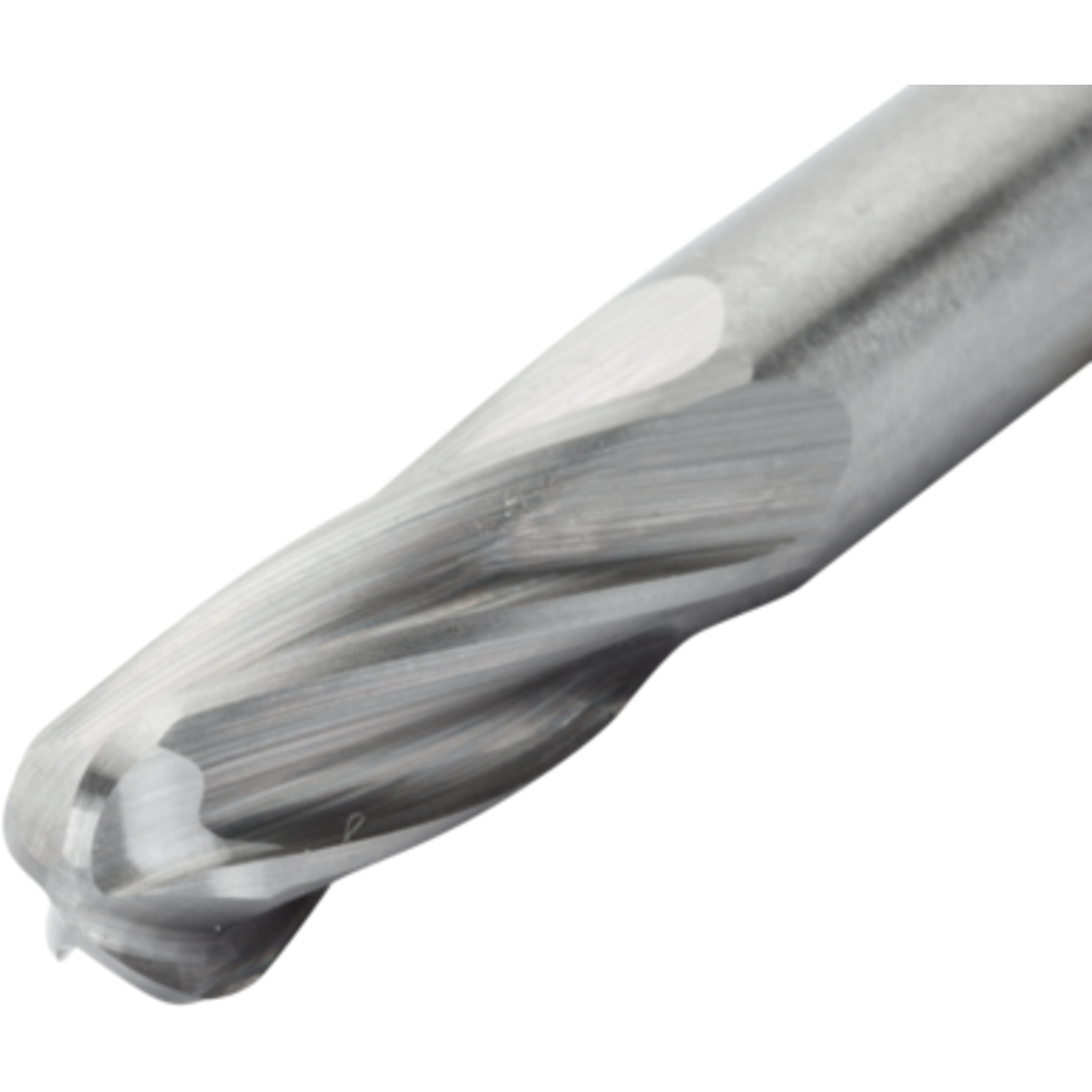 Fraise lime cylindrique à bout rond carbure 12,7 x 25 mm Ø6 mm 6 dents pour aluminium BAHCO - C1225AL06