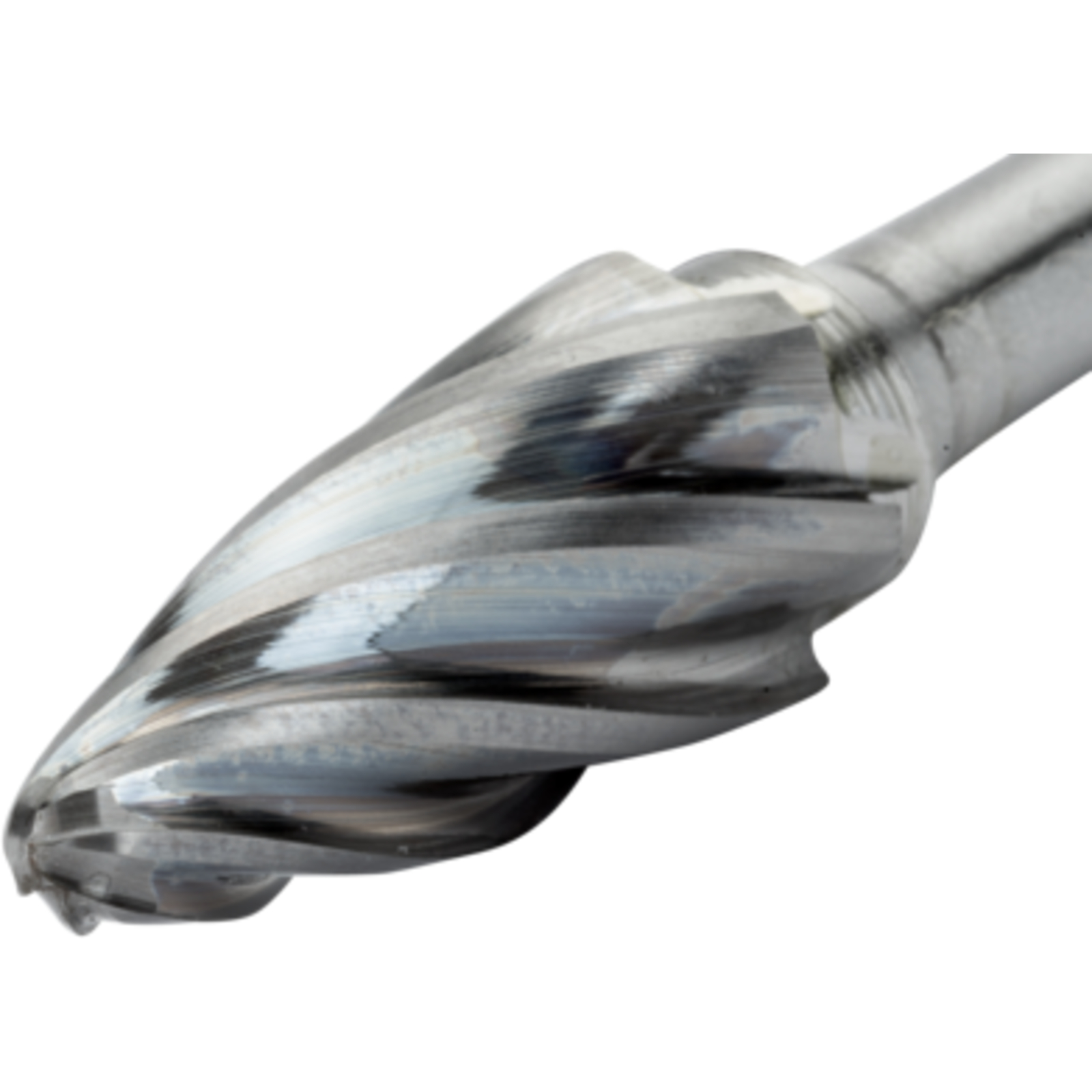 Fraise lime ogive à bout rond carbure 6 mm x 18 mm coupe aluminium BAHCO - F0618AL06