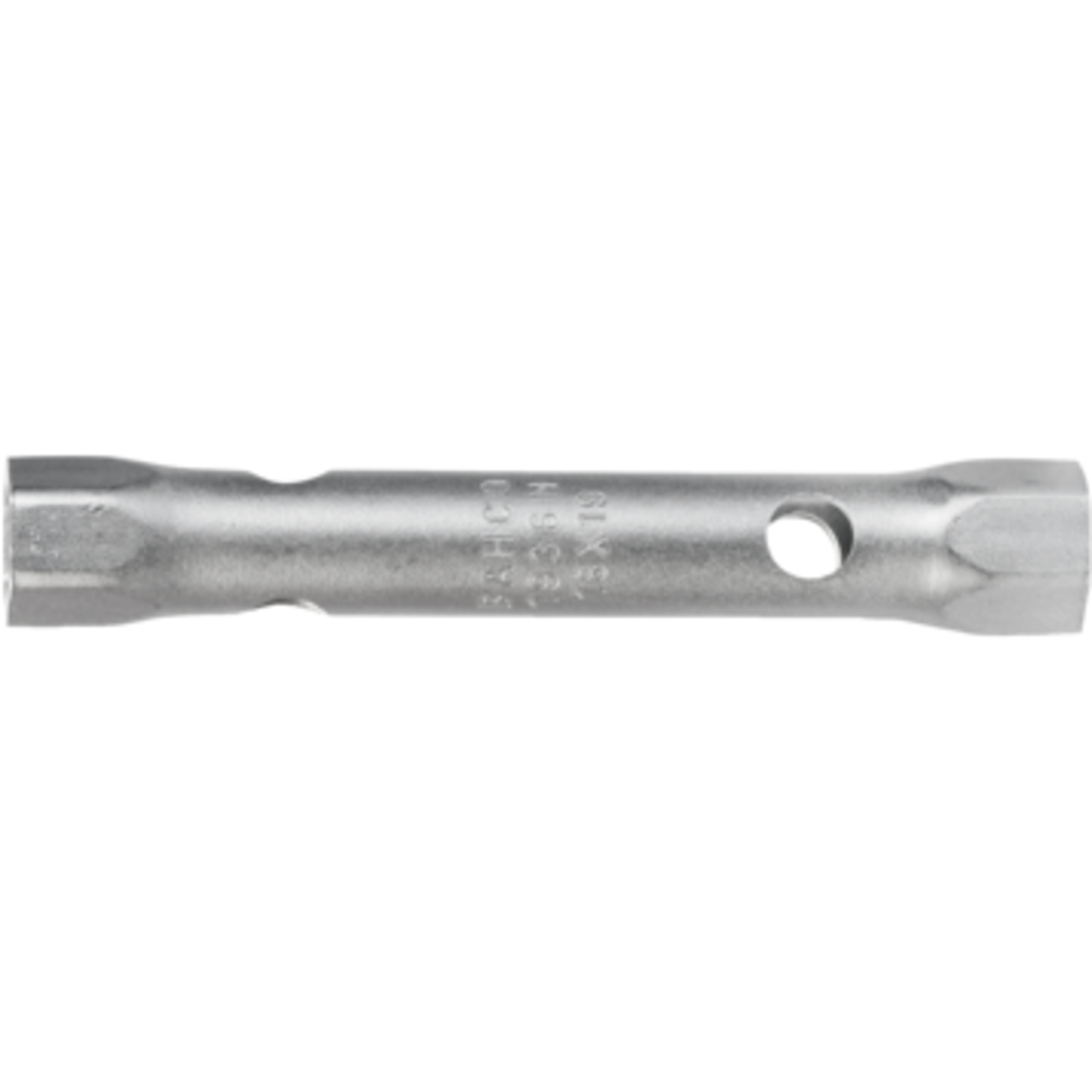Clé à pipe double tubulaire 14 x 17 mm finition chromée 147 mm BAHCO - 1936M-14-17
