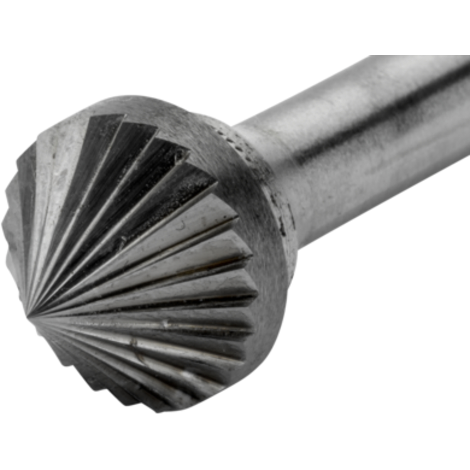 Fraise lime conique 90° carbure tungstène 9,6 x 4,7 mm Ø6 mm 21 dents medium BAHCO - K1008M06