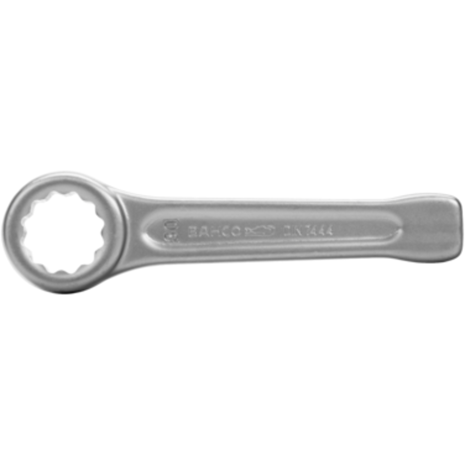 Clé à fourche à frapper 105 mm 420 mm profil 12 pans BAHCO - 7444SG-M-105