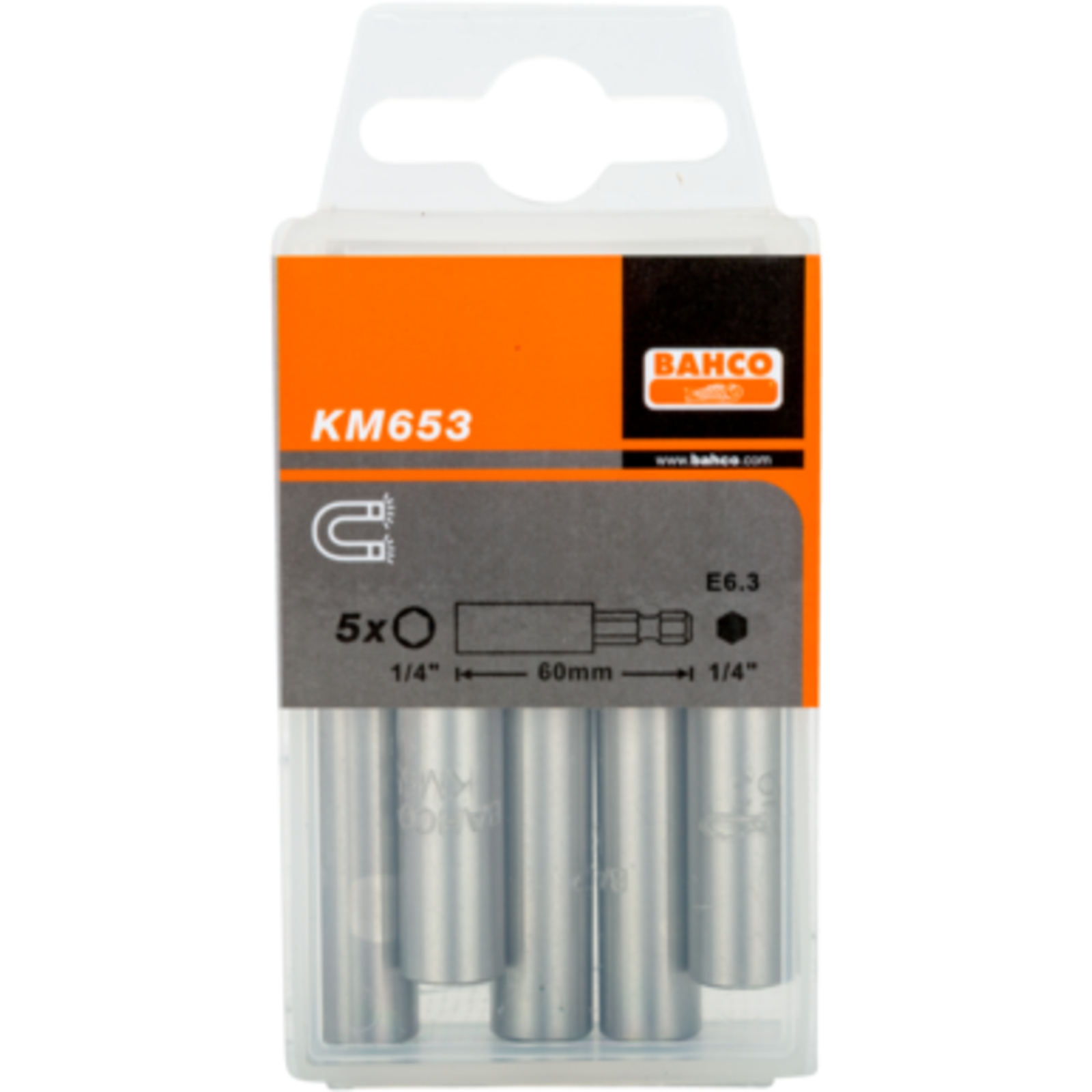 Porte-embout magnétique universel 6 pans 1/4