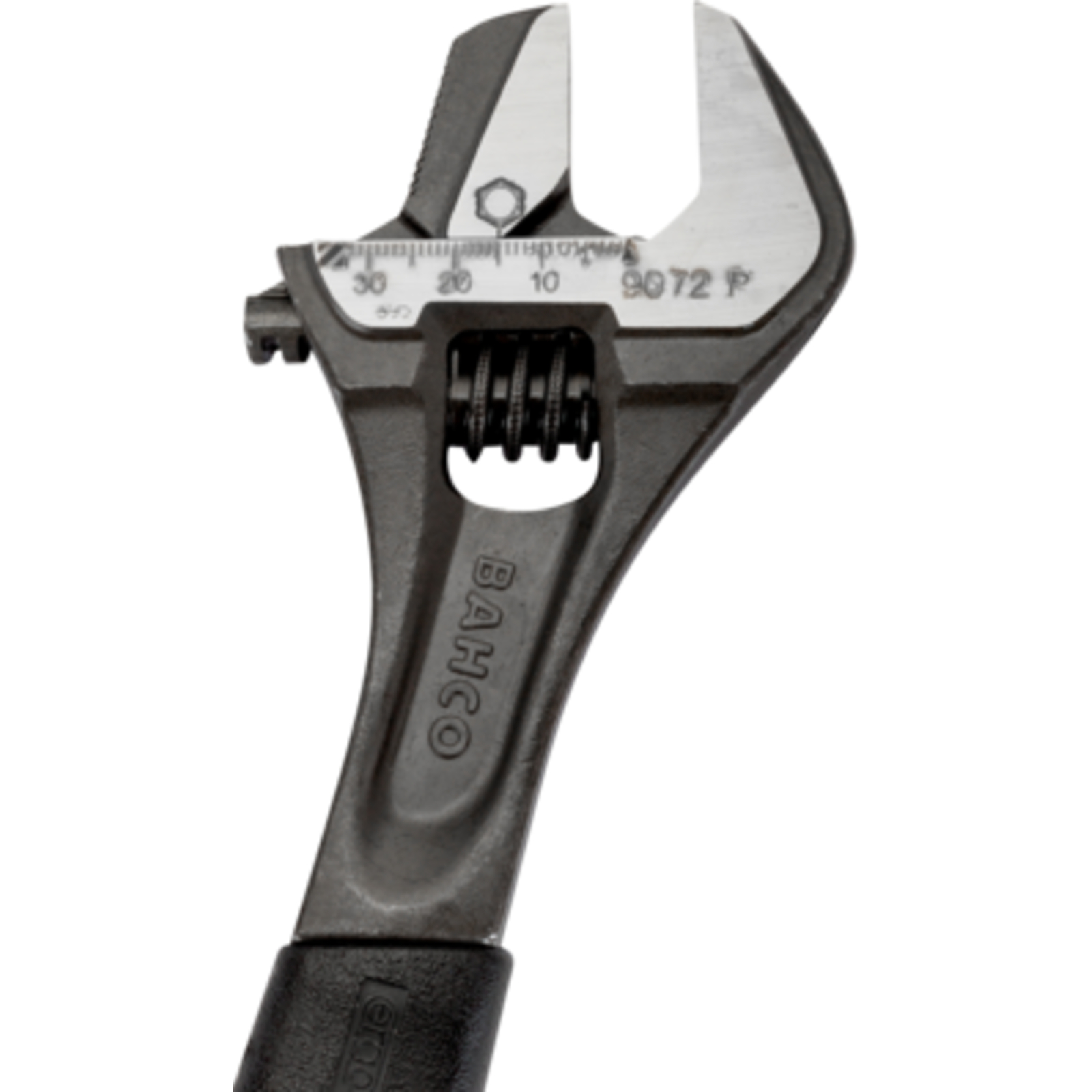 Clé à molette 33 mm mâchoire réversible manche caoutchouc ERGO 257 mm BAHCO - 9072 P