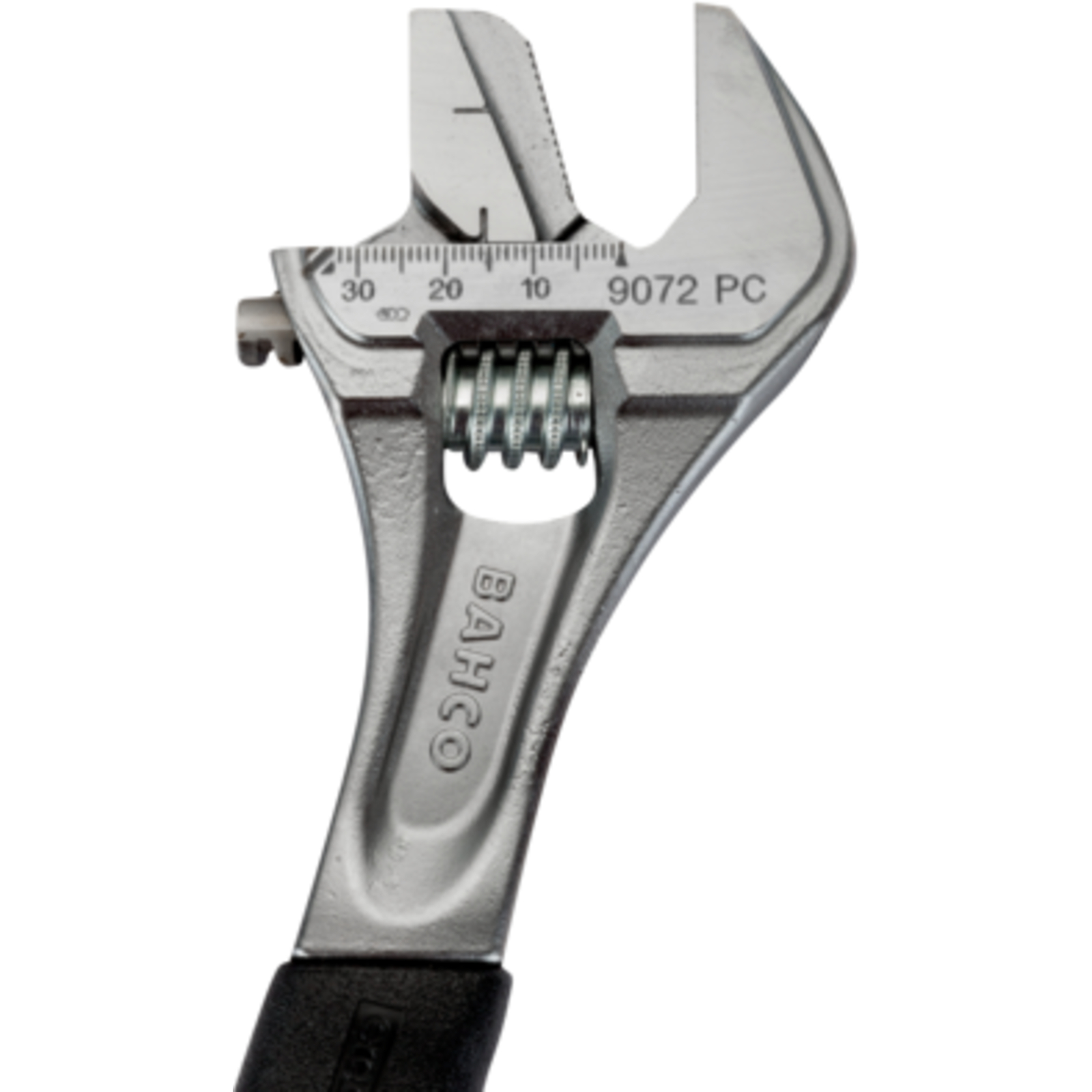 Clé à molette 28 mm mâchoire réversible manche caoutchouc ERGO 208 mm BAHCO - 9071 PC
