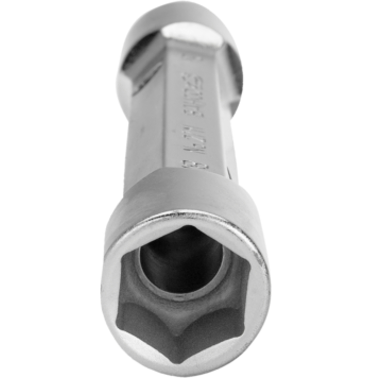 Clé à pipe double 10 x 11 mm finition chromée 120 mm  BAHCO - SB27M-10-11
