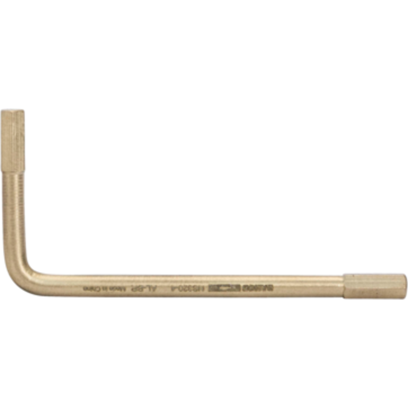 Clé coudée 6 pans 6 mm aluminium bronze antidéflagrante modèle court BAHCO - NS320-6