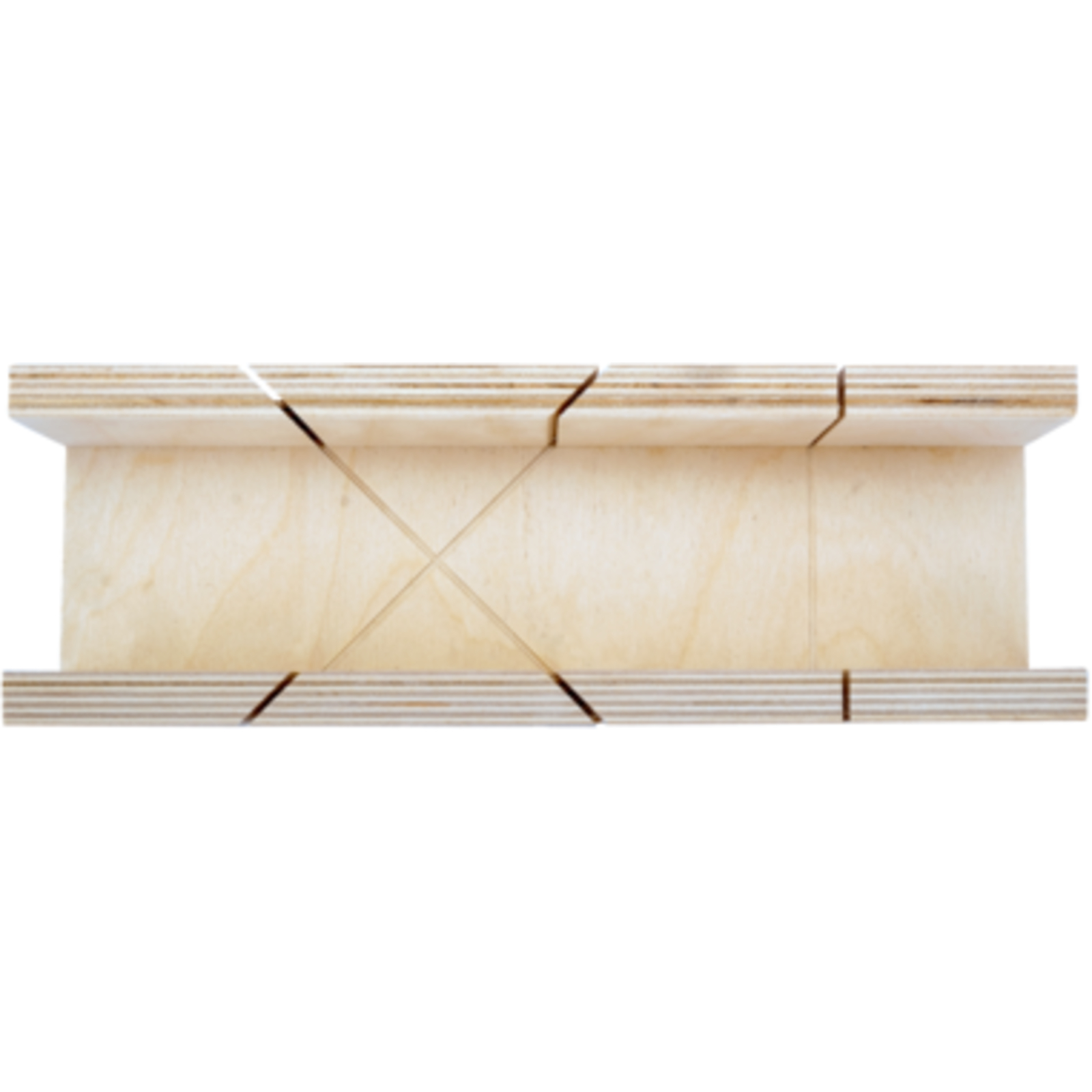 Boîte à onglets bois lamellé 300 x 100 x 80 mm angles 45° 90° 135° gaucher/droitier BAHCO - 234-W3