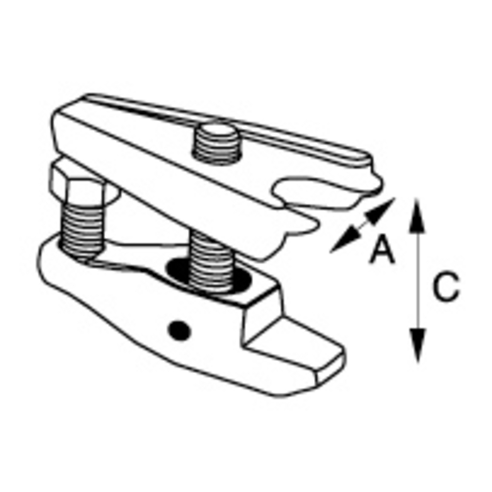 Chasse-rotule universel 27-36 mm pour vans et camions moyens avec finition galvanisée BAHCO - 4545-N11
