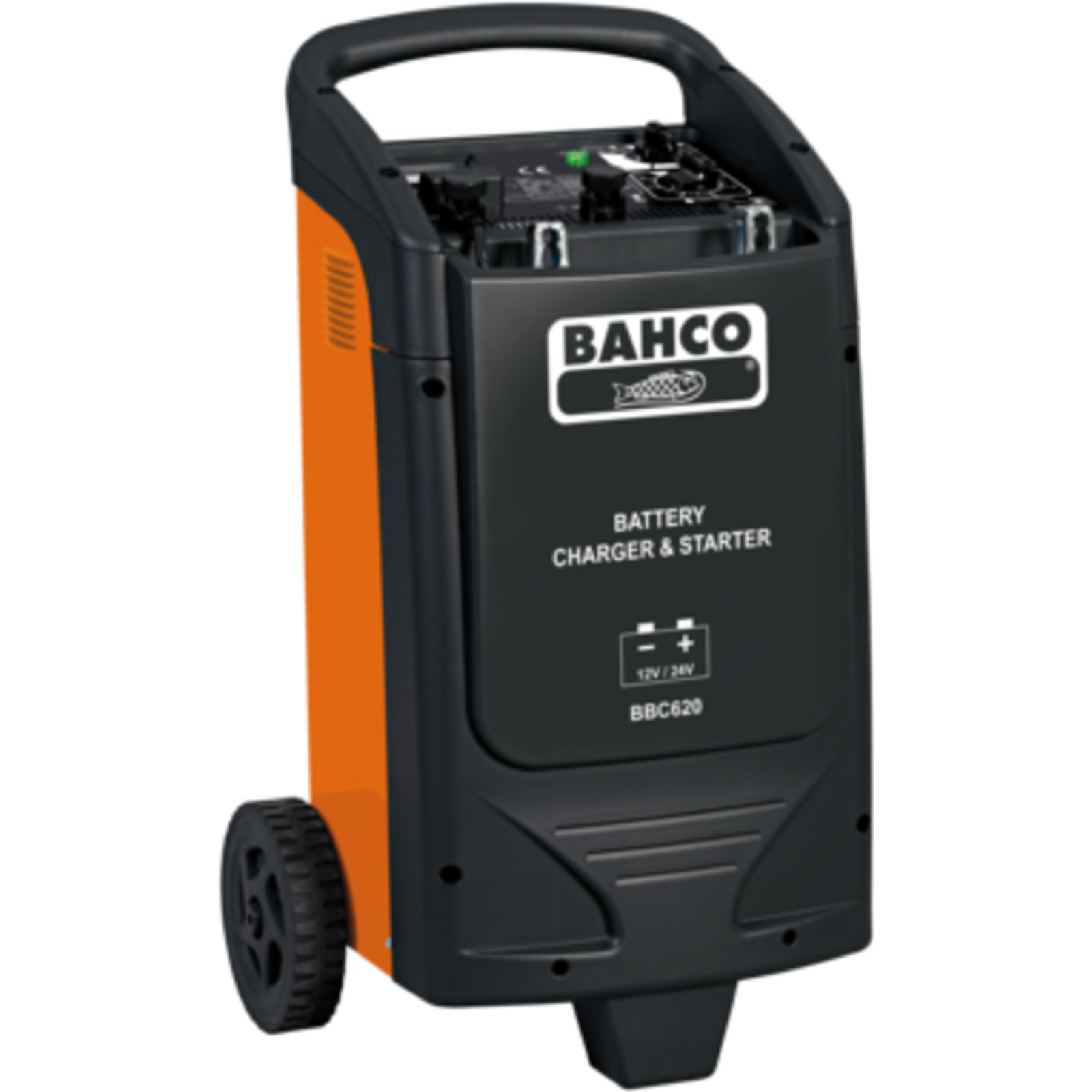 Chargeur démarreur batterie 12/24V 400 A sur roues BAHCO - BBC420