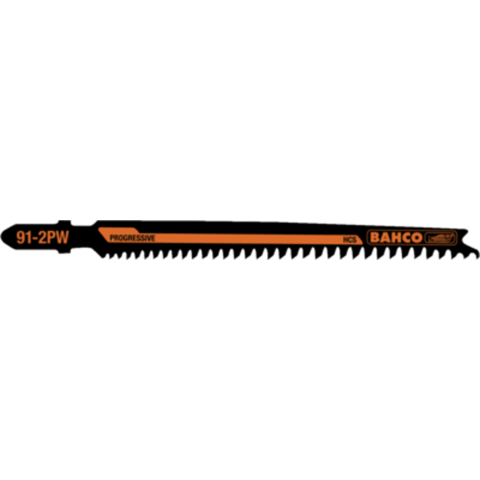 Lame scie sauteuse tige en T bois et métal 132 mm 10/14 TPI 5 pcs bimétal BAHCO - 91-4PWM-5P