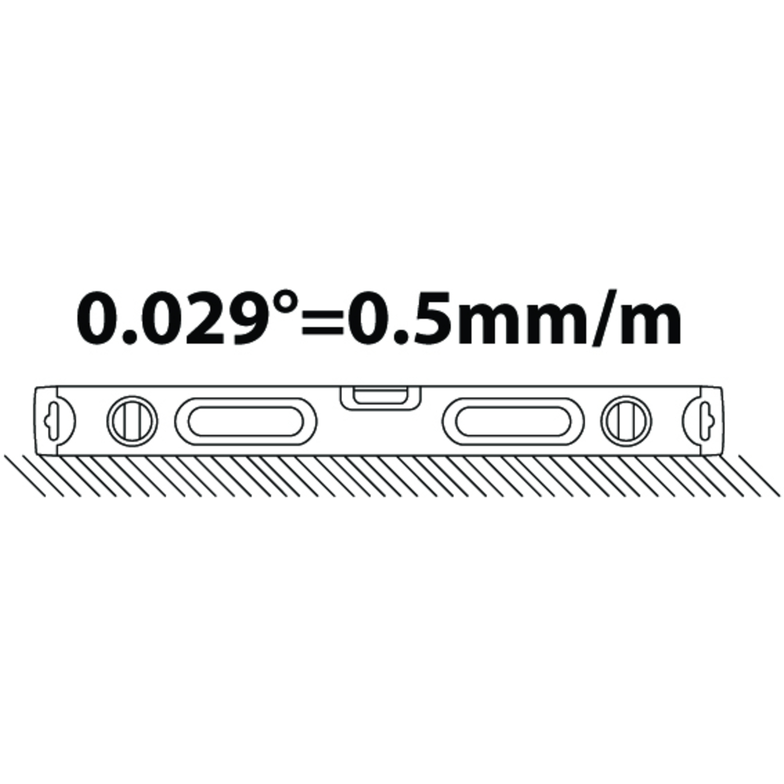 Niveau à bulle profil double T 1500 mm 1 flacon horizontal 2 verticaux BAHCO - 496-1500