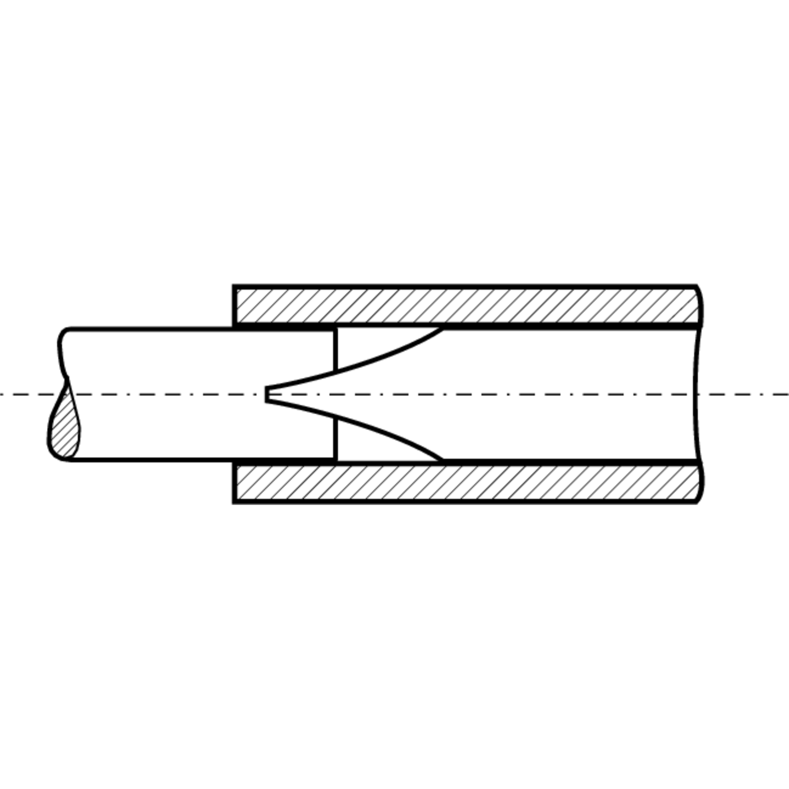 Tournevis d'ajustage lame 75 mm 3,2 mm avec manchon-guide BAHCO - 5550-3.2