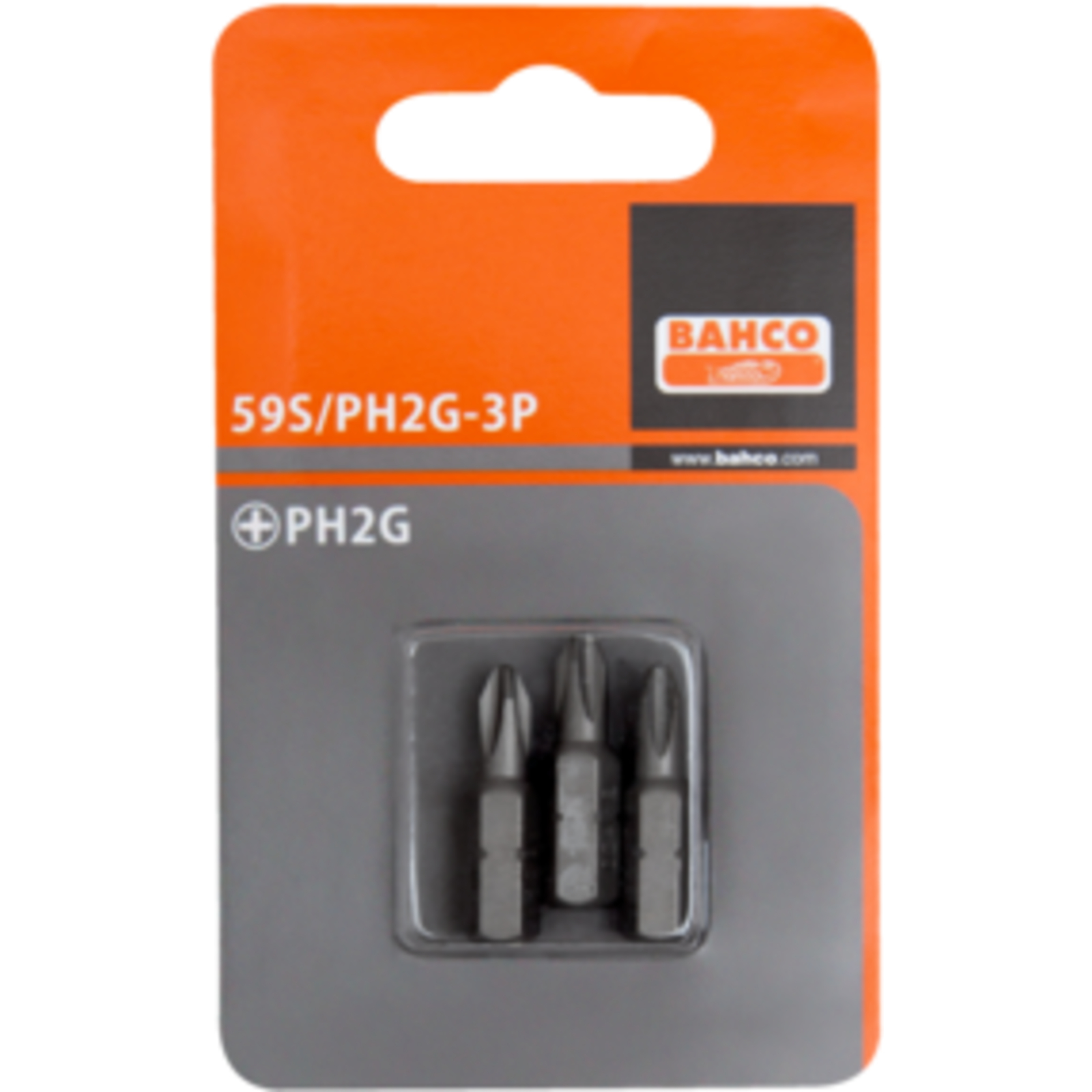 Embout tournevis Phillips PH2G 25 mm 30 pcs boîte plastique BAHCO - 59S/PH2G-30P