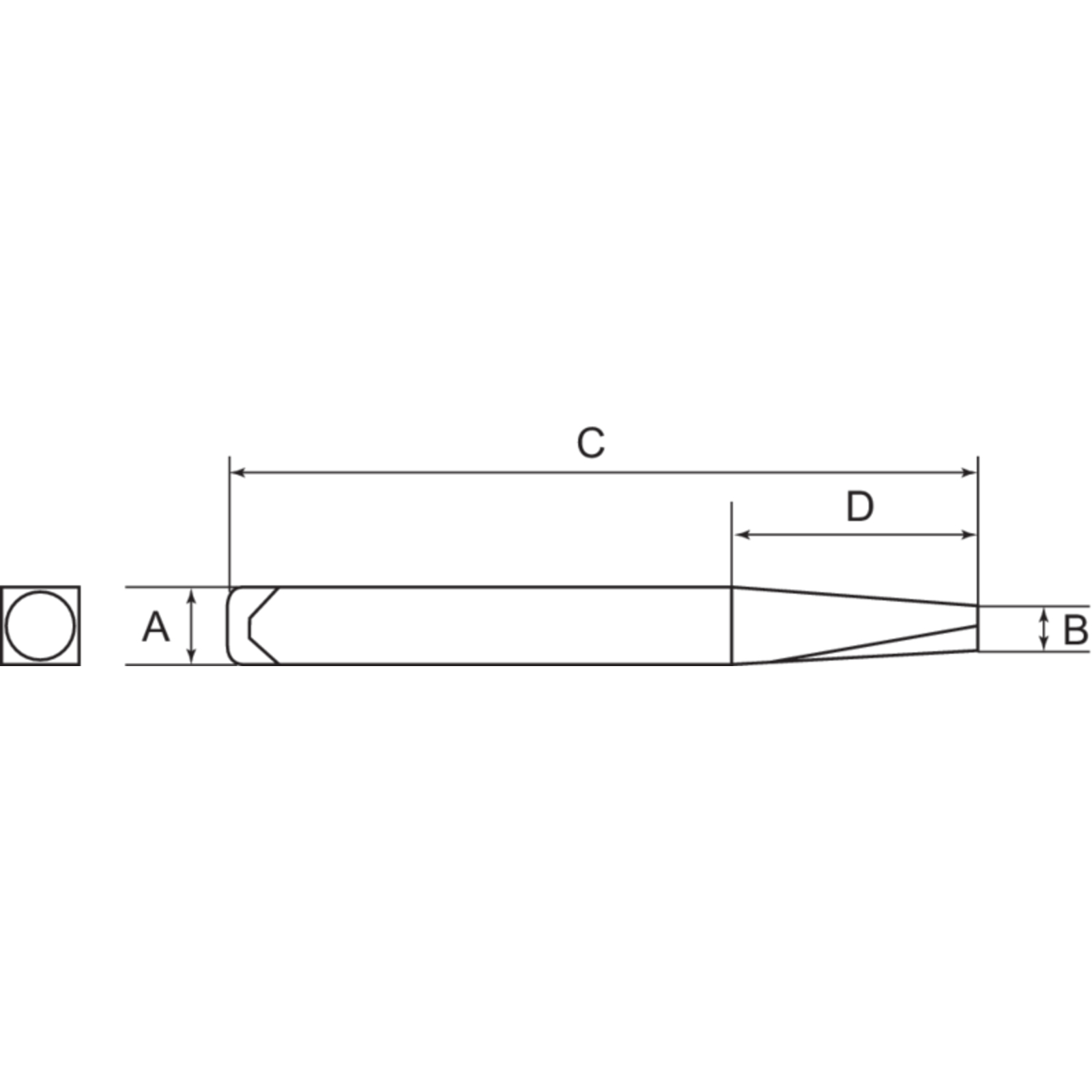 Extracteur goujons M16-M24 pour vis et boulons cassés BAHCO - 1419-M16