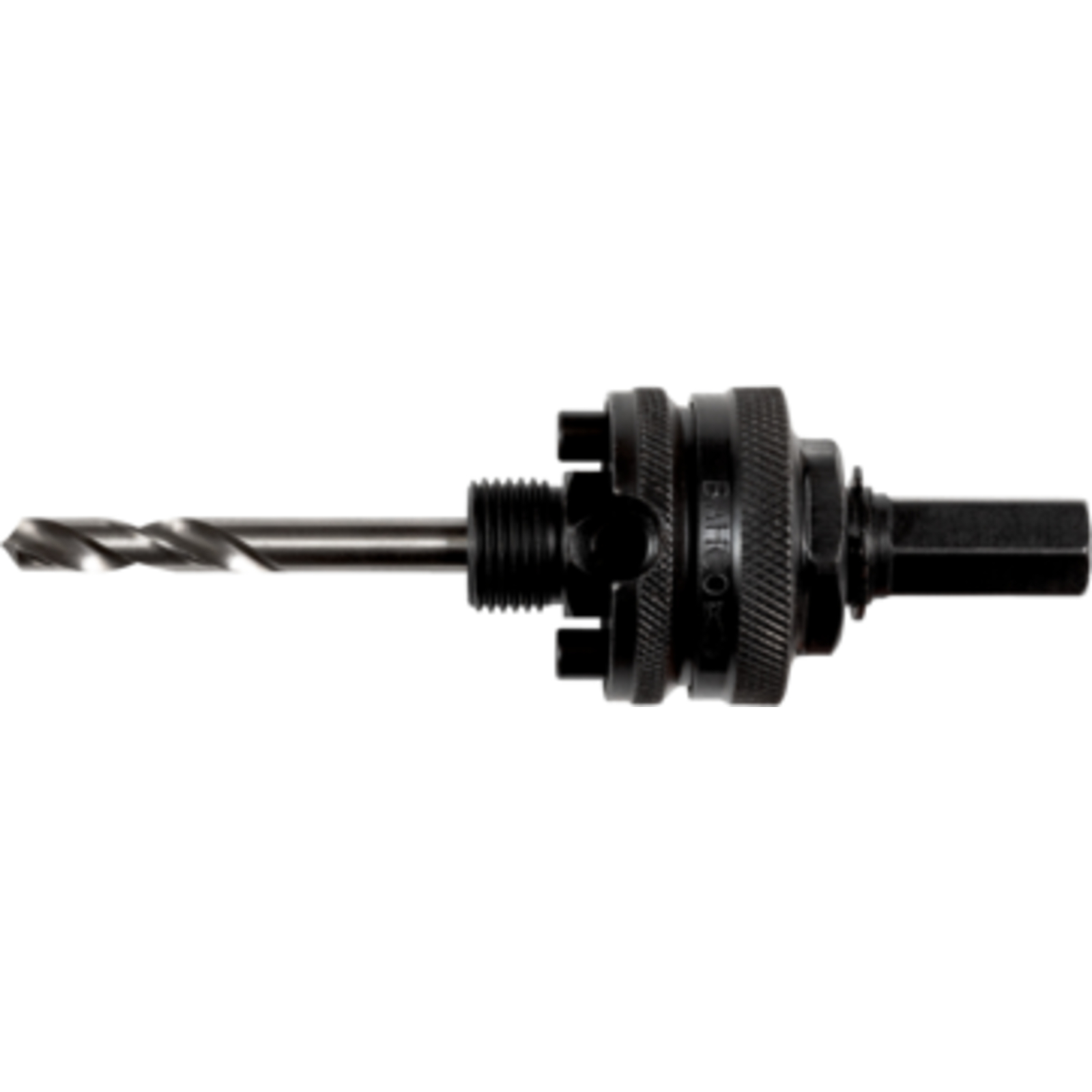 Arbre support changement rapide scies trépans carbure 32-210 mm 15,4 mm avec forêt pilote HSS BAHCO - 3834-ARBR-16152QC