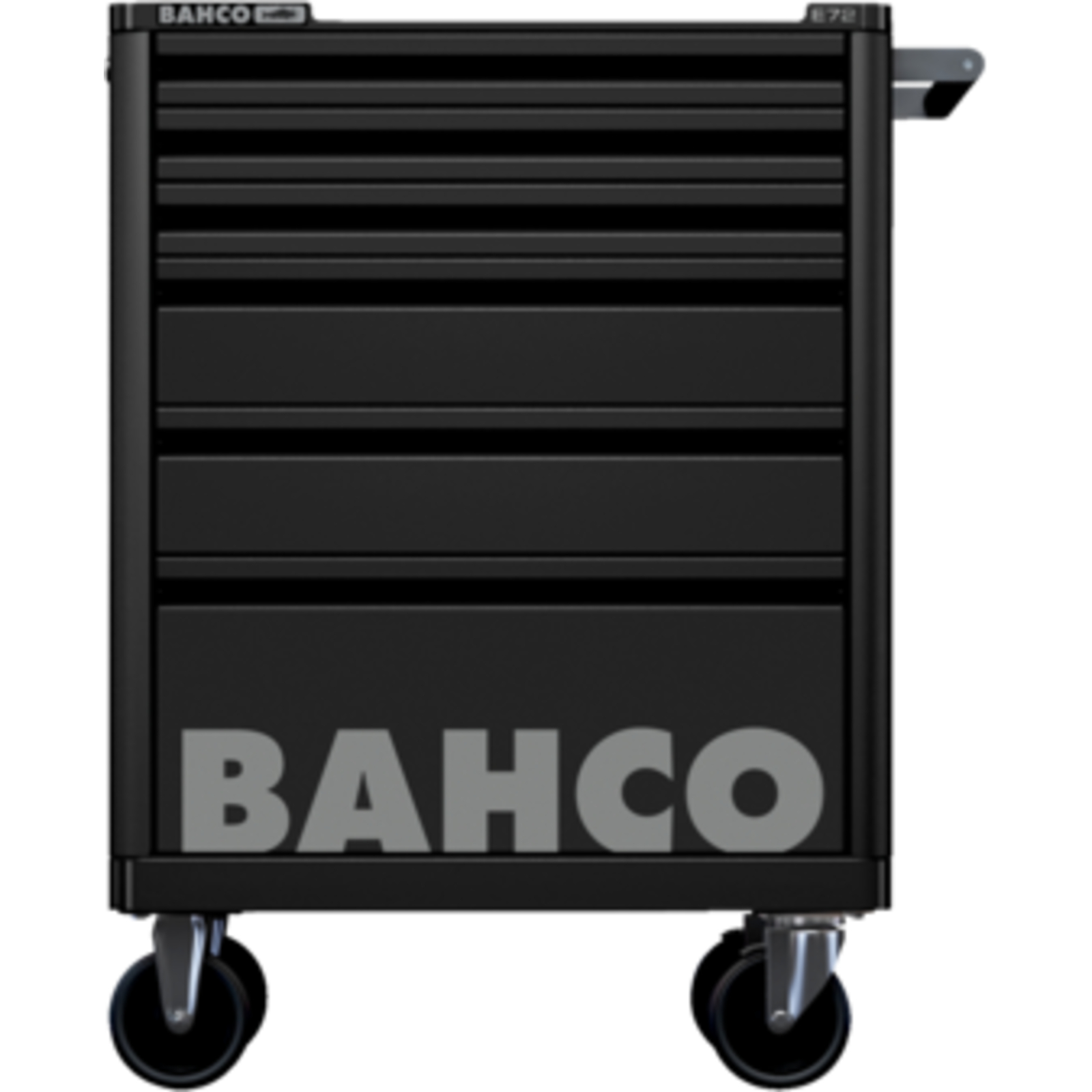 Servante 6 tiroirs acier double paroi 693 x 510 x 955 mm noir BAHCO - 1472K6BLACK
