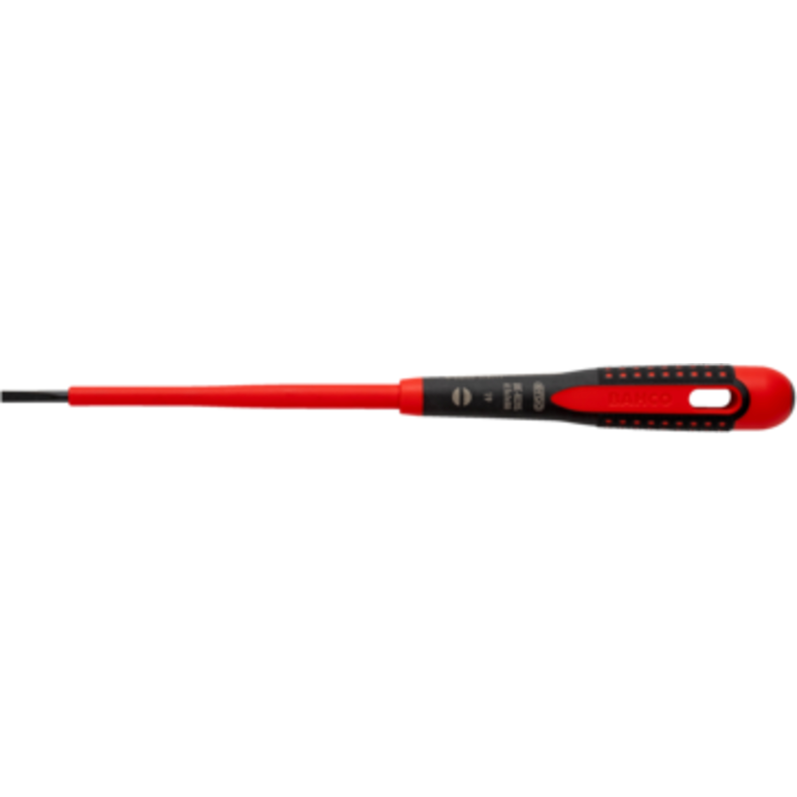 Tournevis vis à fente isolé VDE 1 x 5,5 mm ERGO manche tri-matière BAHCO - BE-8050S