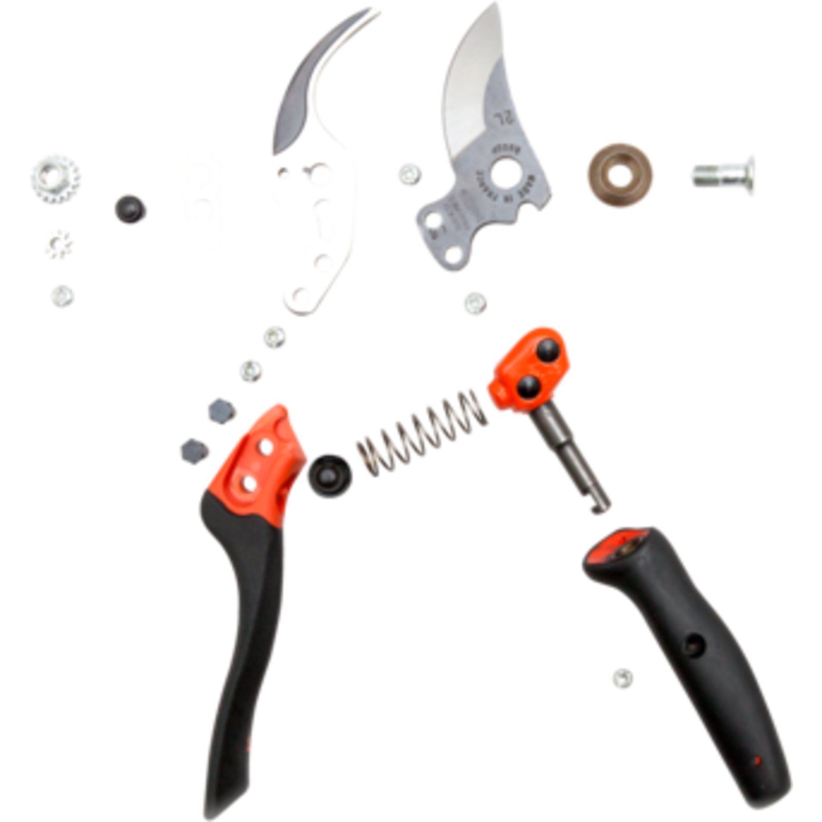 Sécateur lames croisantes 20 mm poignée tournante élastomère taille M BAHCO - PXR-M2