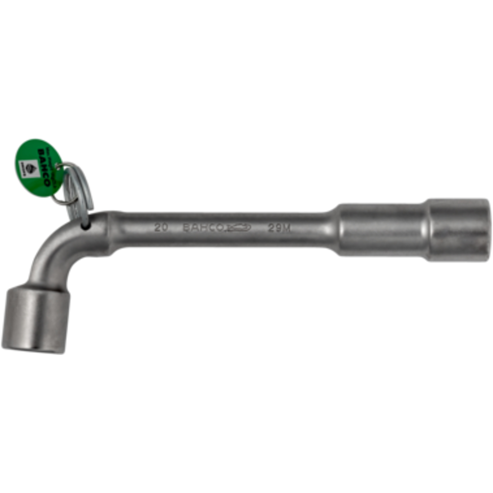 Clé à pipe double débouchée coudée 13 mm Dynamic-Drive avec anneau inox BAHCO - TAH29M-13