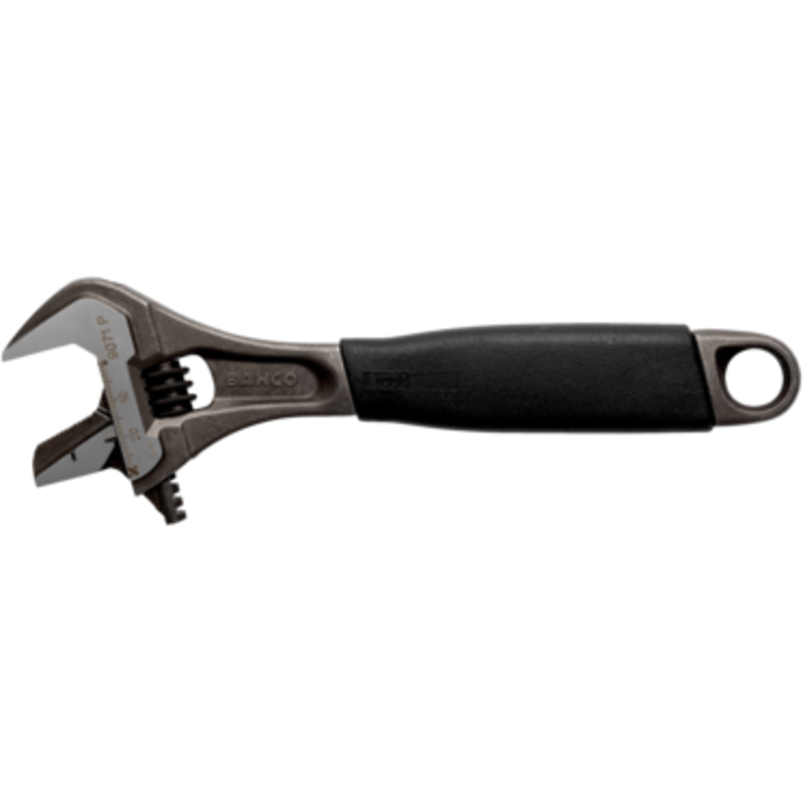 Clé à molette 33 mm mâchoire réversible manche caoutchouc ERGO 257 mm BAHCO - 9072 P