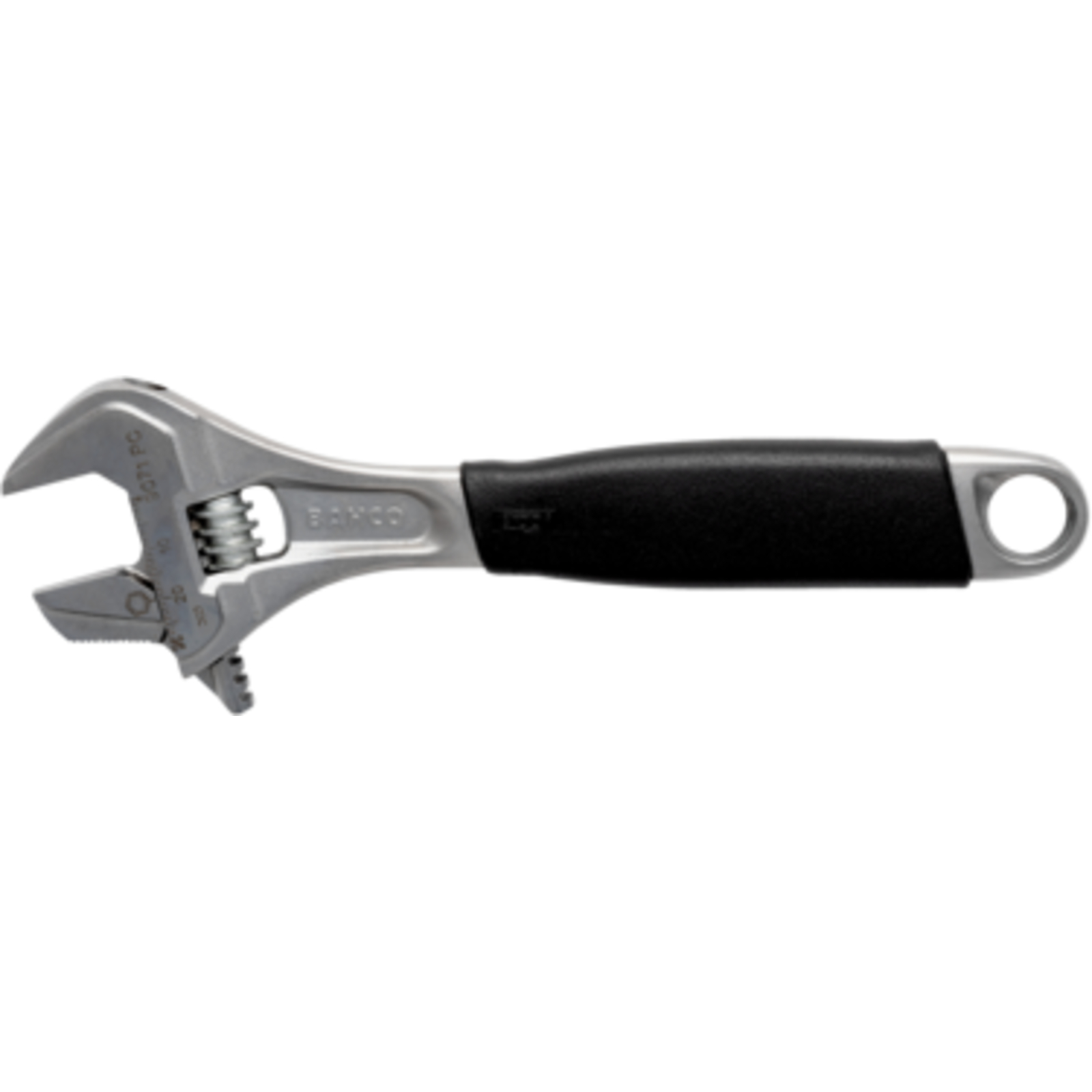 Clé à molette 28 mm mâchoire réversible manche caoutchouc ERGO 208 mm BAHCO - 9071 PC