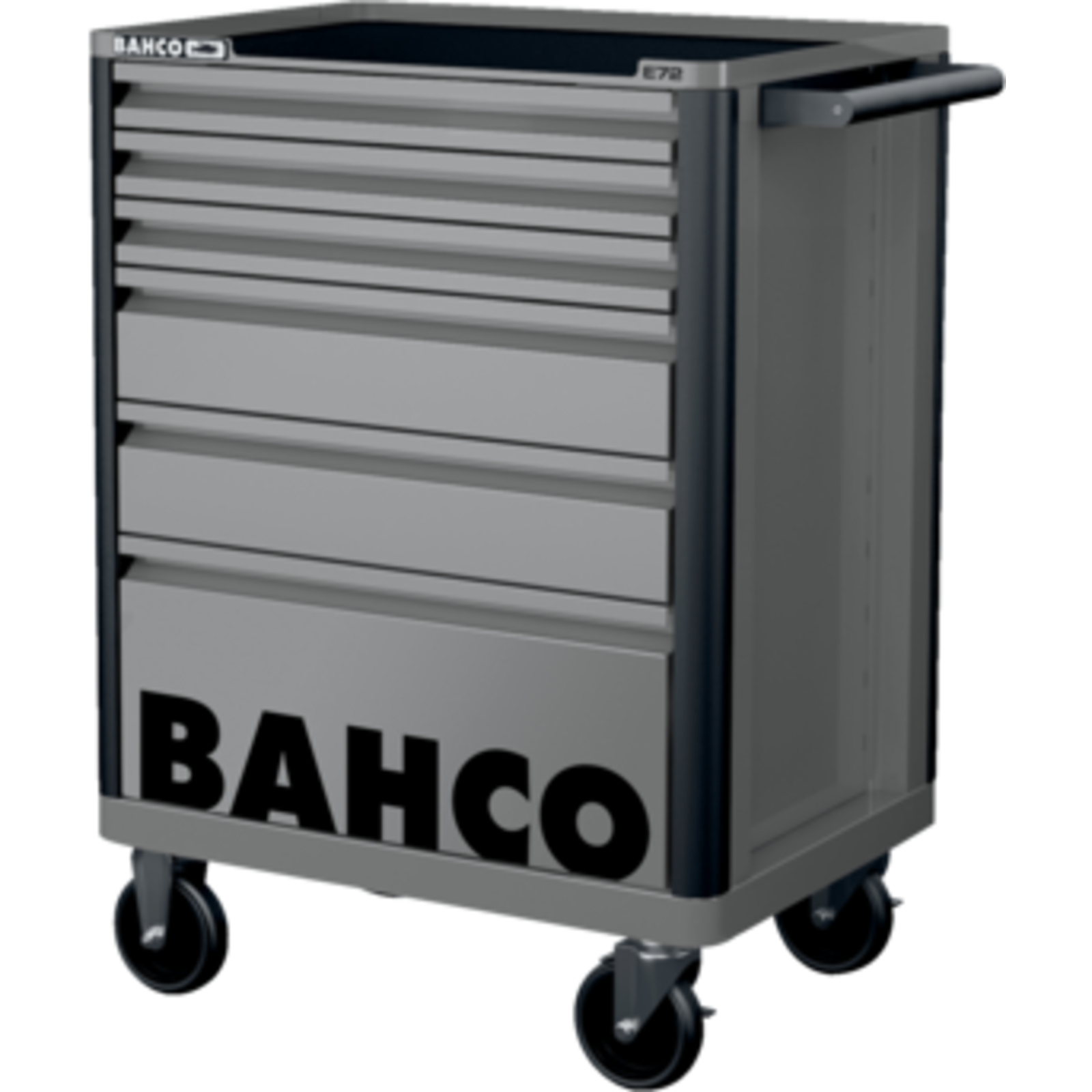 Servante 6 tiroirs acier double paroi 693 x 510 x 955 mm noir BAHCO - 1472K6BLACK