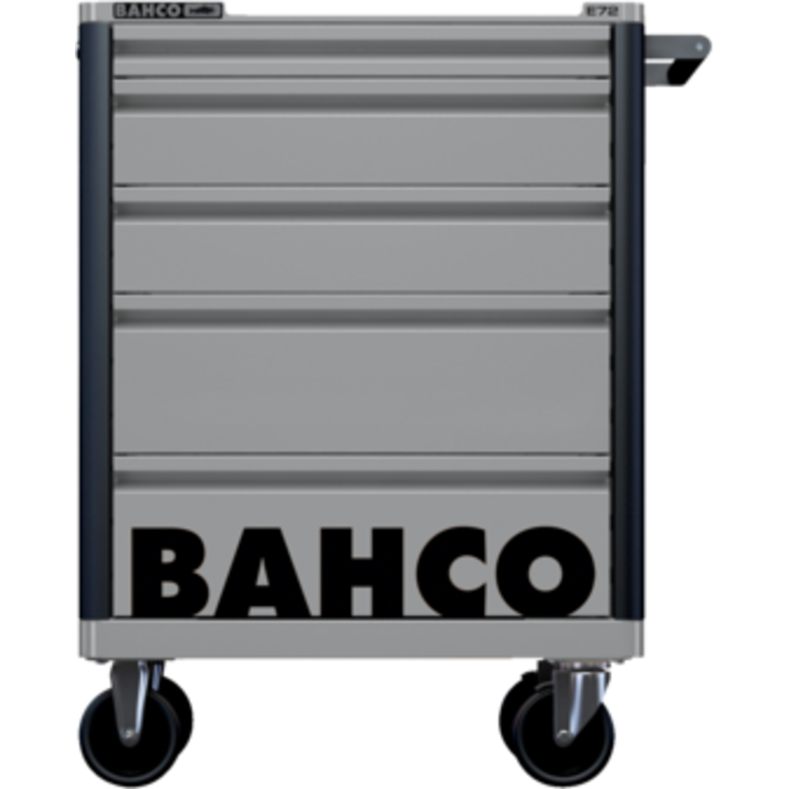 Servante 5 tiroirs acier double paroi 693 x 510 x 955 mm noir BAHCO - 1472K5BLACK