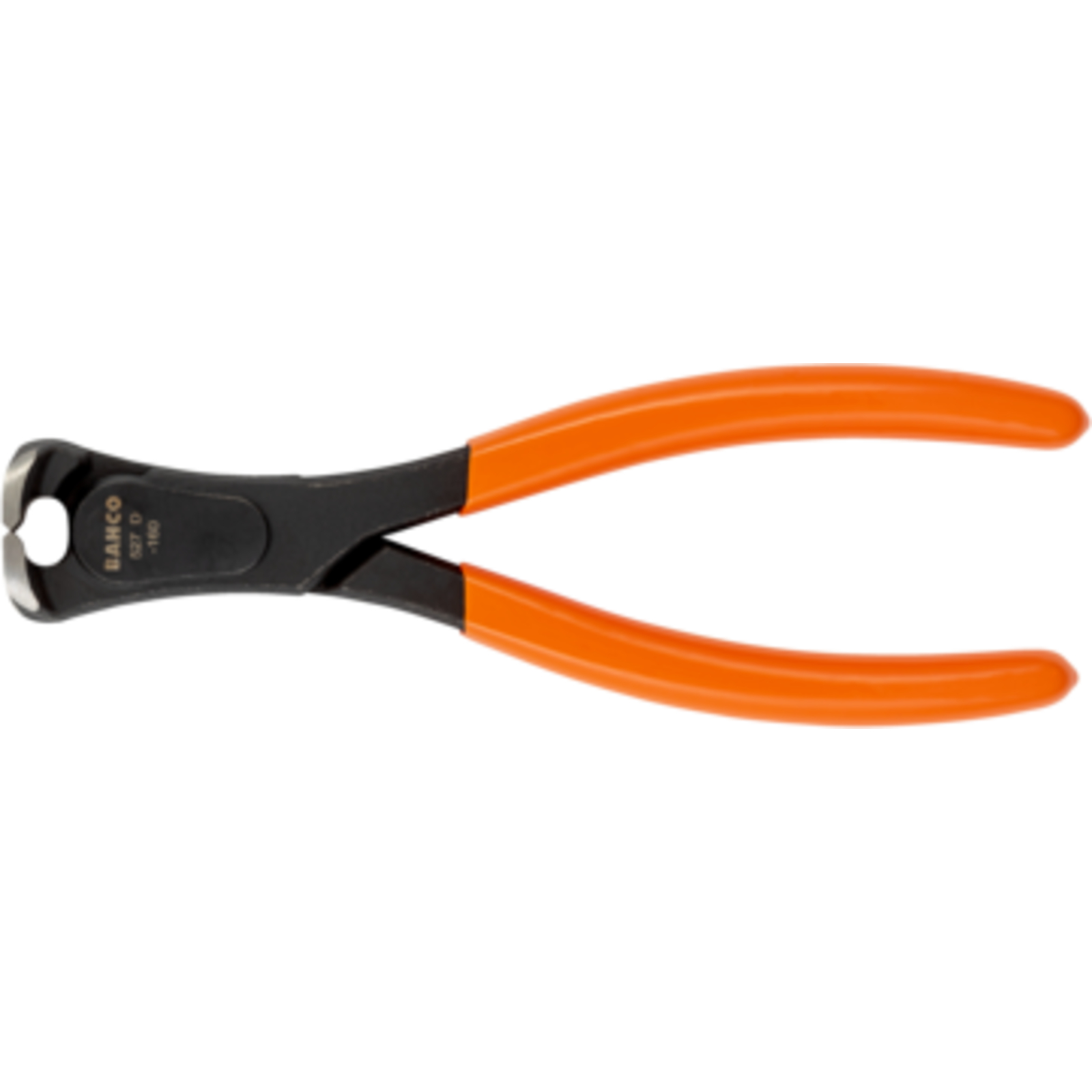 Pince coupante en bout 200 mm poignées PVC phosphatée coupe corde piano BAHCO - 527 D-200
