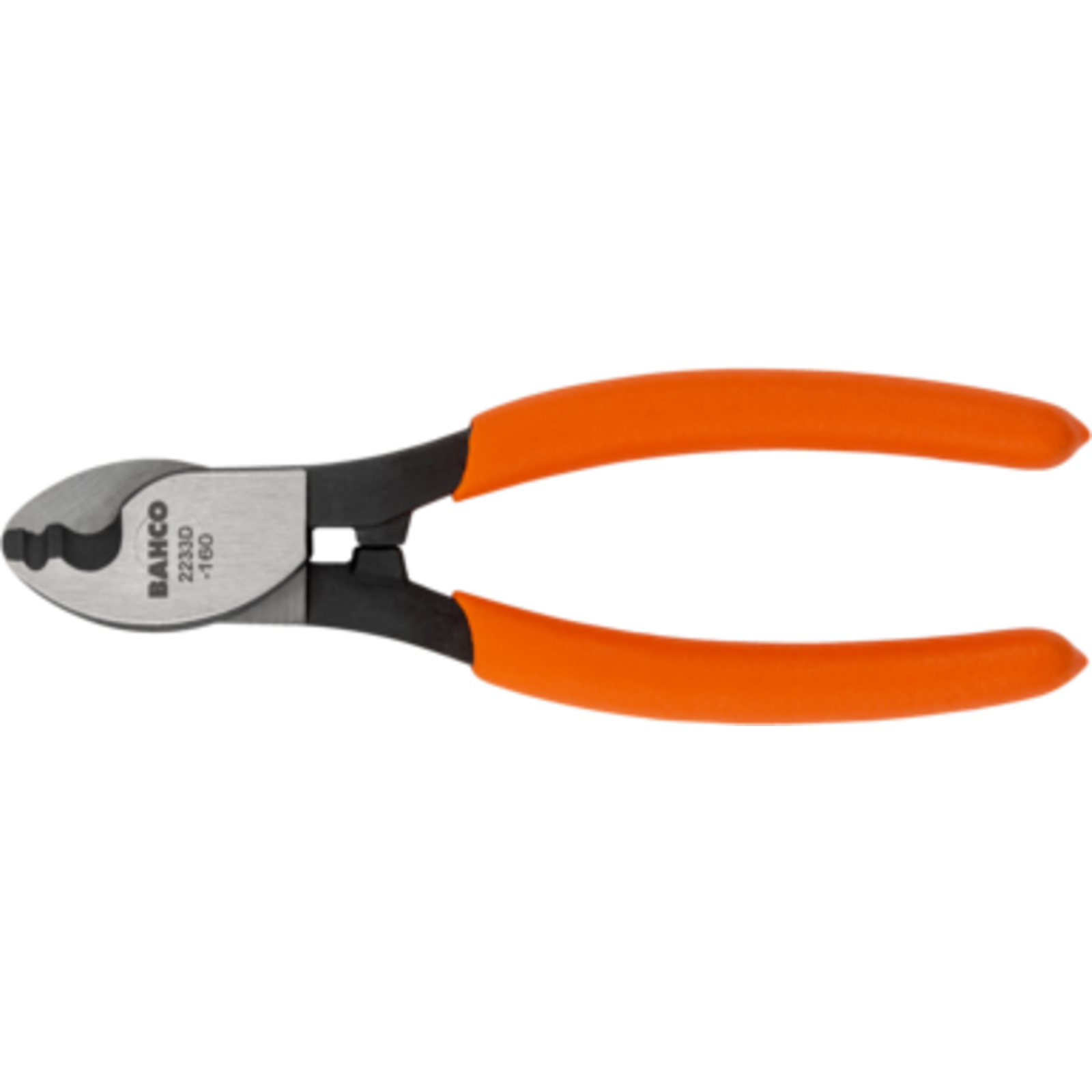 Coupe-câble pince à dénuder 240 mm poignées PVC pour cuivre et aluminium BAHCO - 2233 D-240