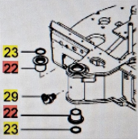 BAGUE CHASSIS/PIVOT 70x84x75 -  YANMAR - 17218554750 