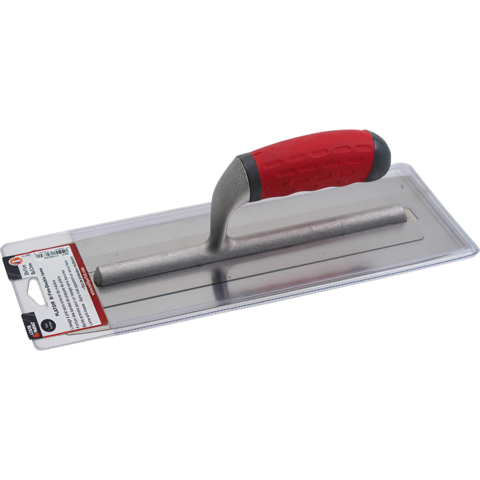 Platoir Bi-Flex Double lame 30 X 11 cm monture aluminium L'OUTIL PARFAIT - 1726030