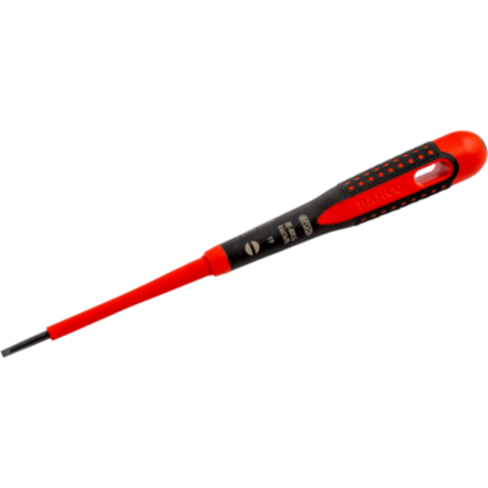 Tournevis vis à fente isolé VDE 1 x 5,5 mm ERGO manche tri-matière BAHCO - BE-8050S