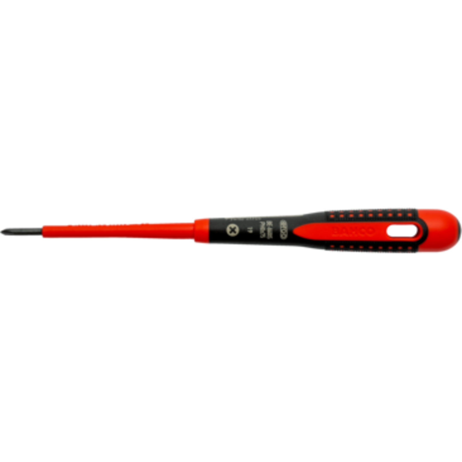 Tournevis Phillips isolé VDE PH2 175 mm manche tri-matière ERGO BAHCO - BE-8622S