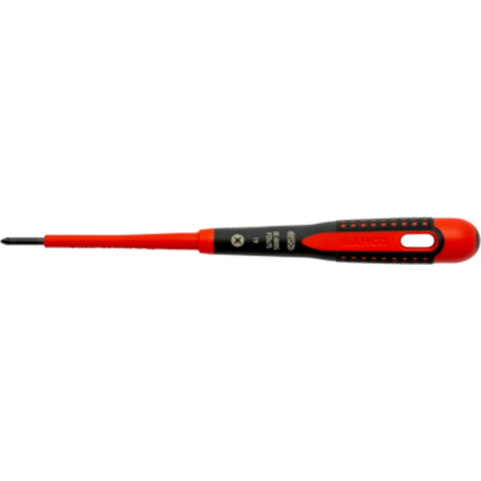 Tournevis Pozidriv isolé VDE PZ2 175 mm manche tri-matière ERGO BAHCO - BE-8822S