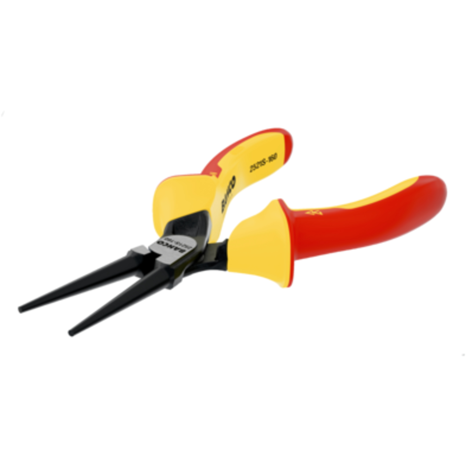 Pinces à becs ronds isolées ERGO 160 mm finition phosphatée BAHCO - 2521S-160