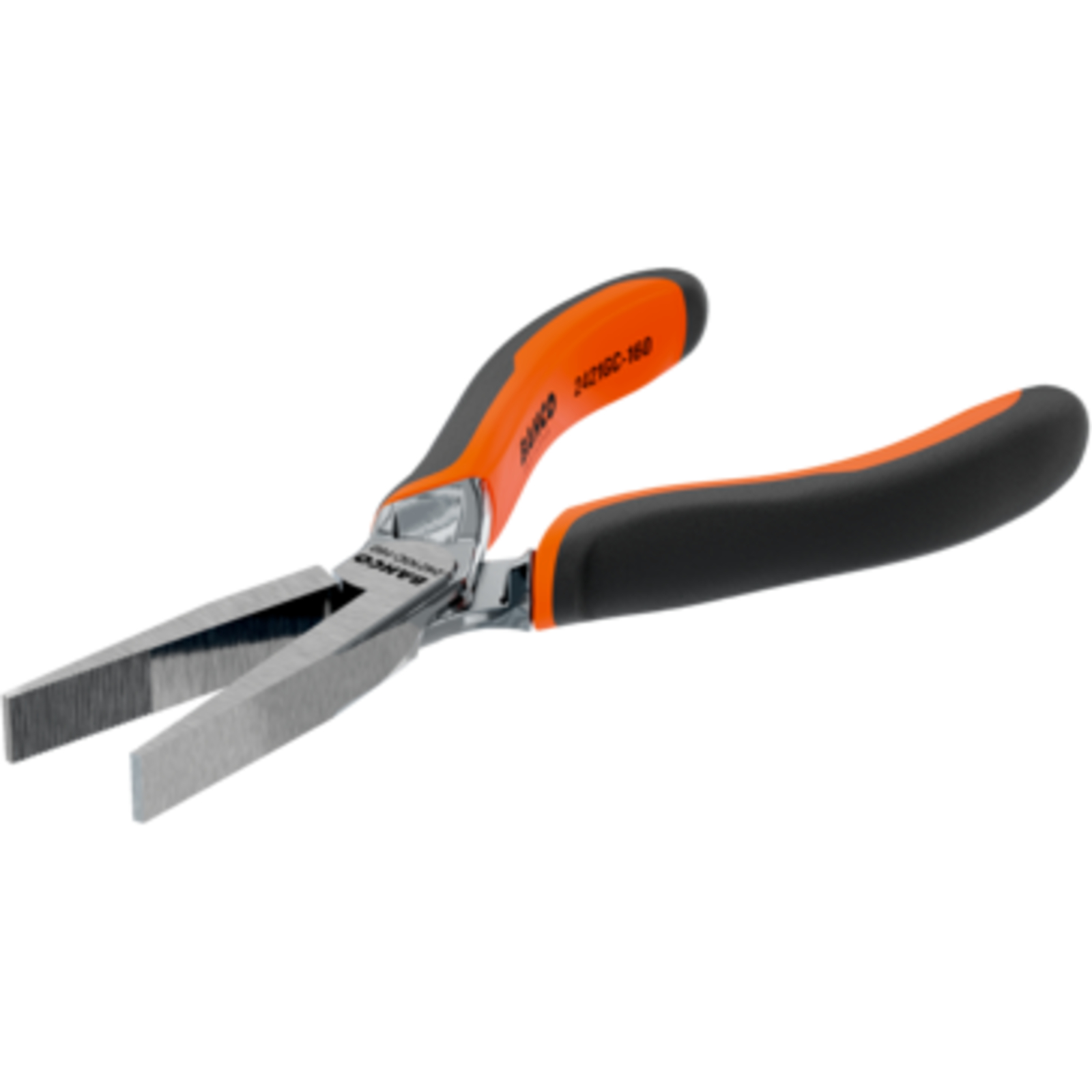 Pinces à becs plats longs 180 mm ERGO ouverture auto finition chromée BAHCO - 2421GC-180IP