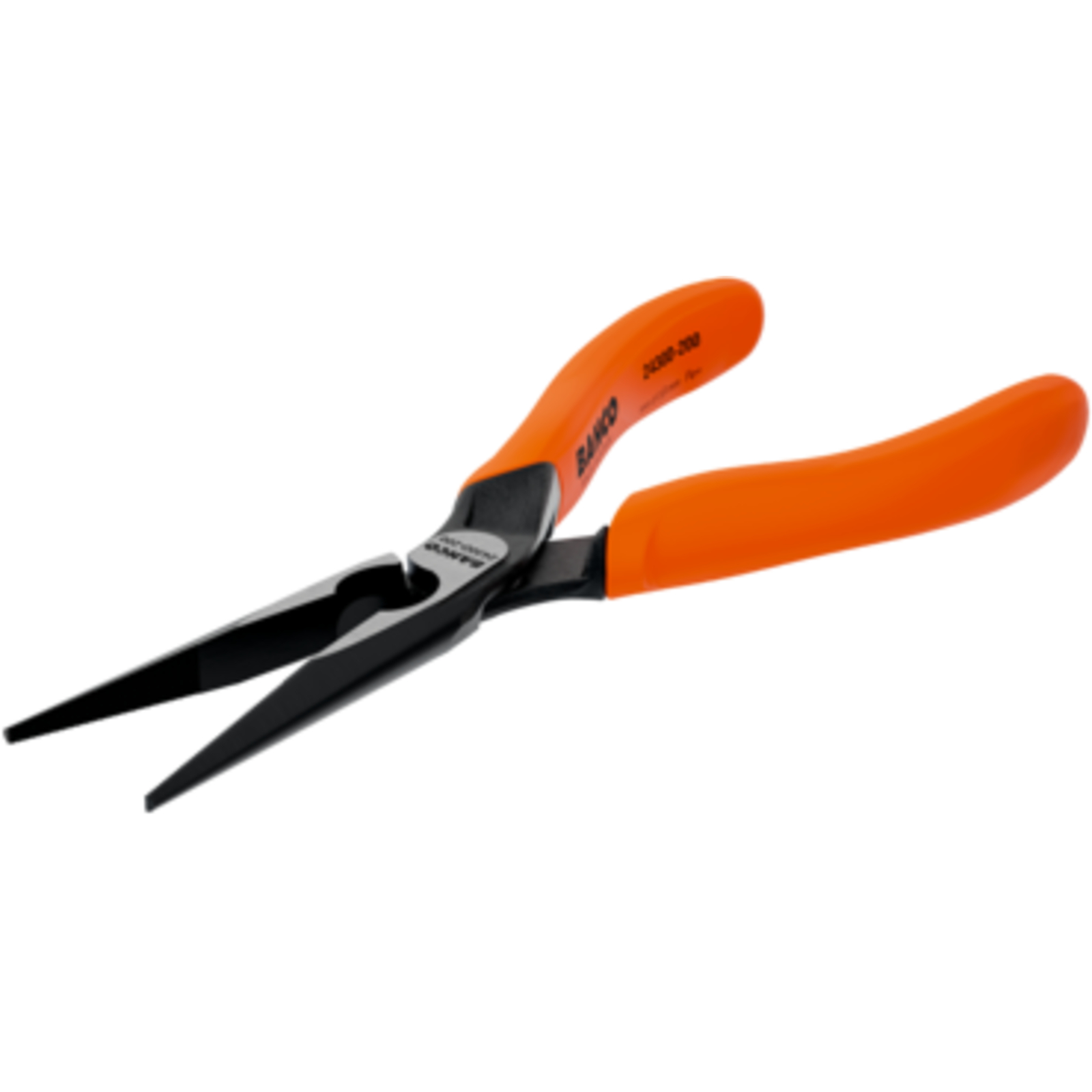 Pince à bec demi-rond long 140 mm poignées PVC finition phosphatée  BAHCO - 2430 D-140 IP