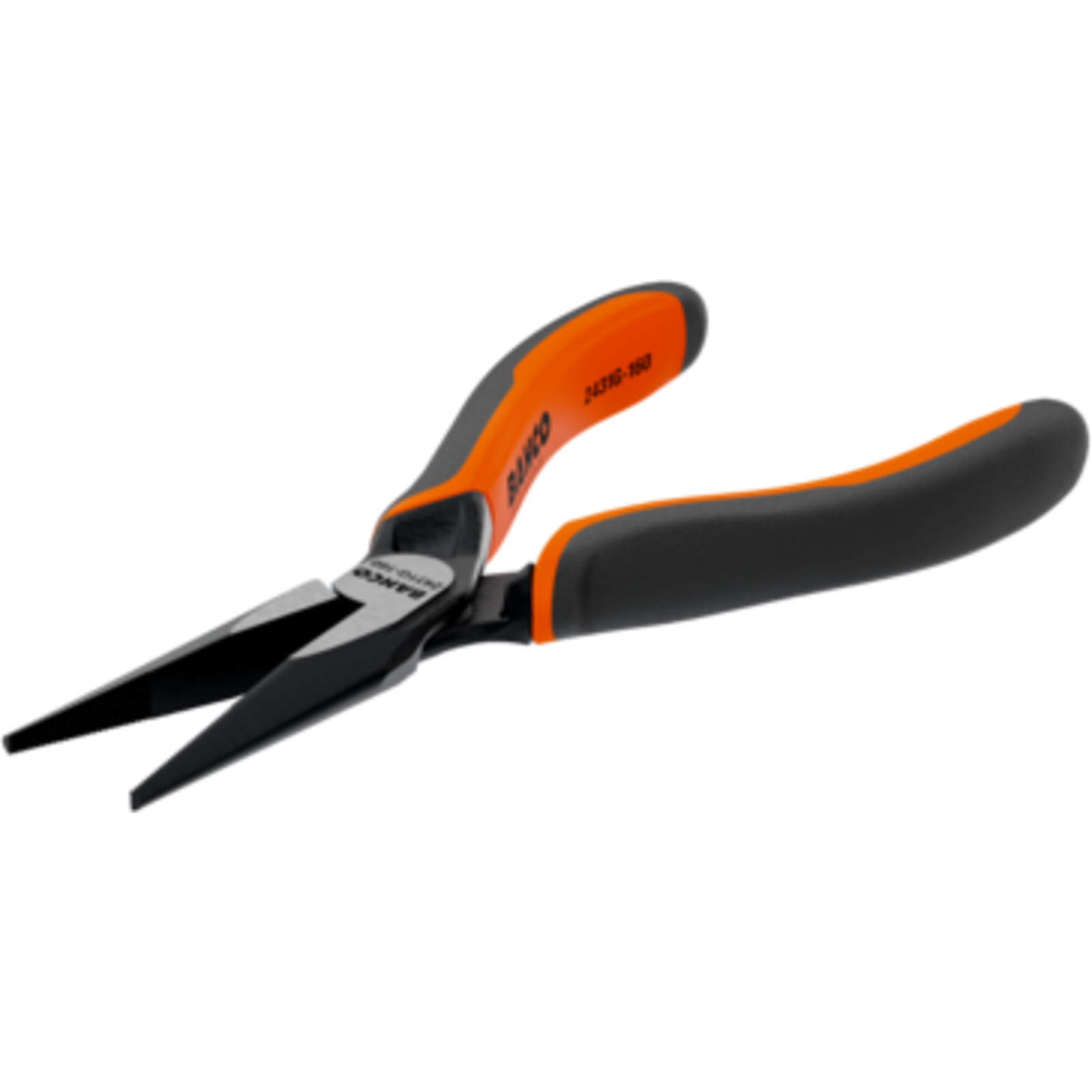 Pince à bec demi-rond long 140 mm ERGO sans bord tranchant ouverture automatique BAHCO - 2431G-140IP