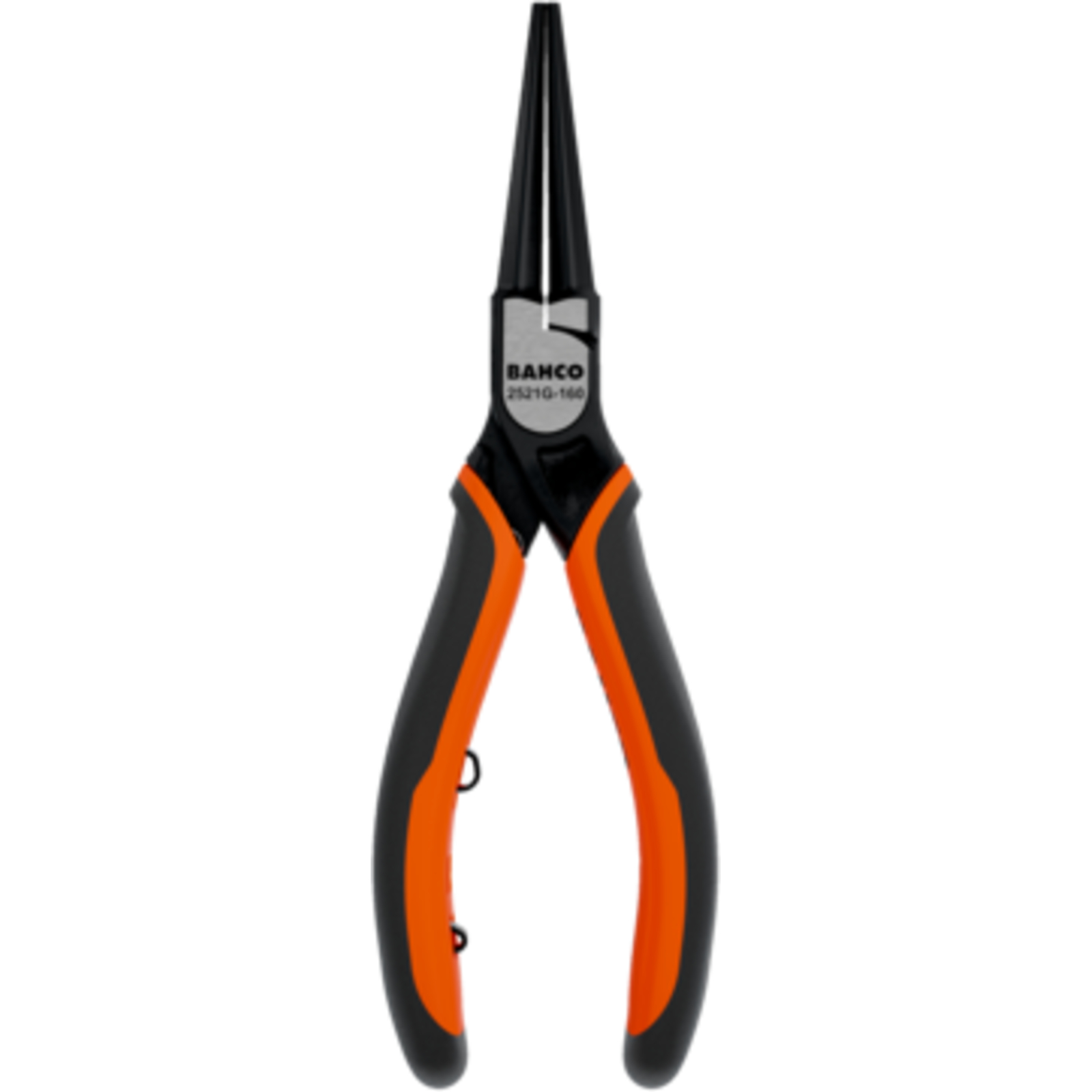Pince à bec rond 140 mm ERGO poignées bimatière finition phosphatée BAHCO - 2521 G-140