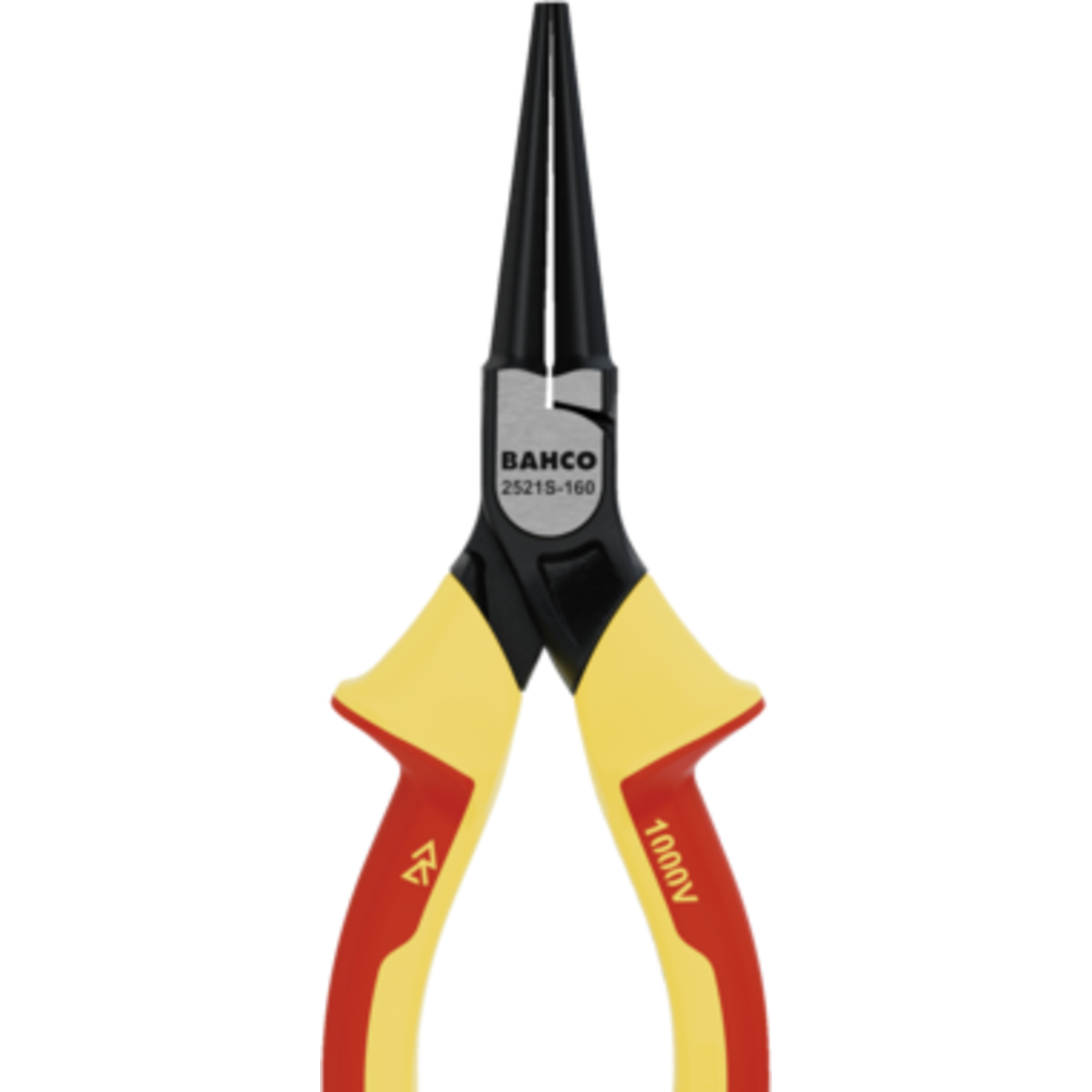 Pinces à becs ronds isolées ERGO 160 mm finition phosphatée BAHCO - 2521S-160