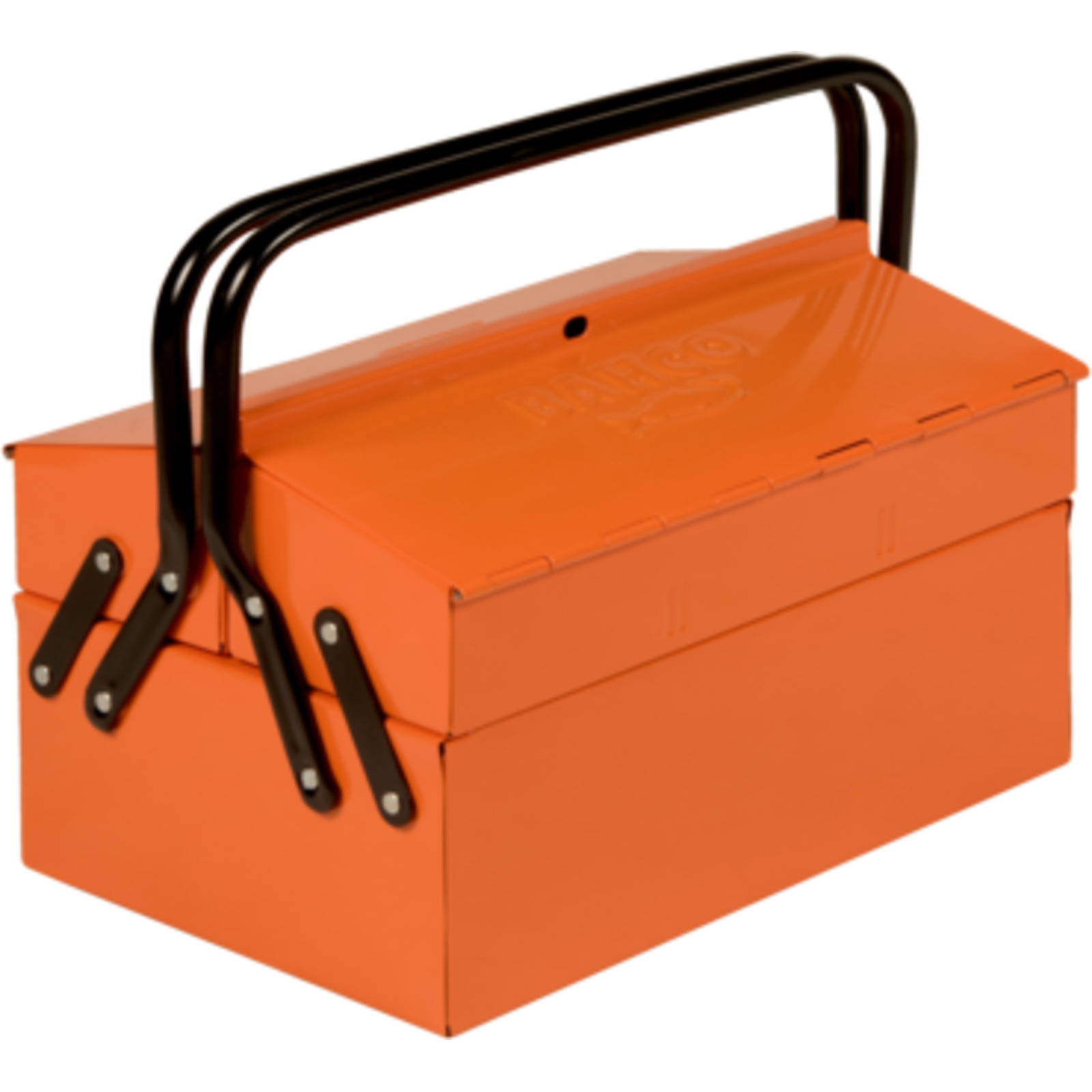 Caisse à outils métallique 5 compartiments avec cadenas 400 x 210 x 245 mm BAHCO - 960100050