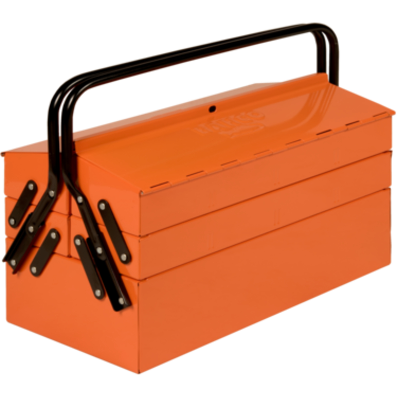 Caisse à outils métallique 5 compartiments avec cadenas 400 x 210 x 245 mm BAHCO - 960100050