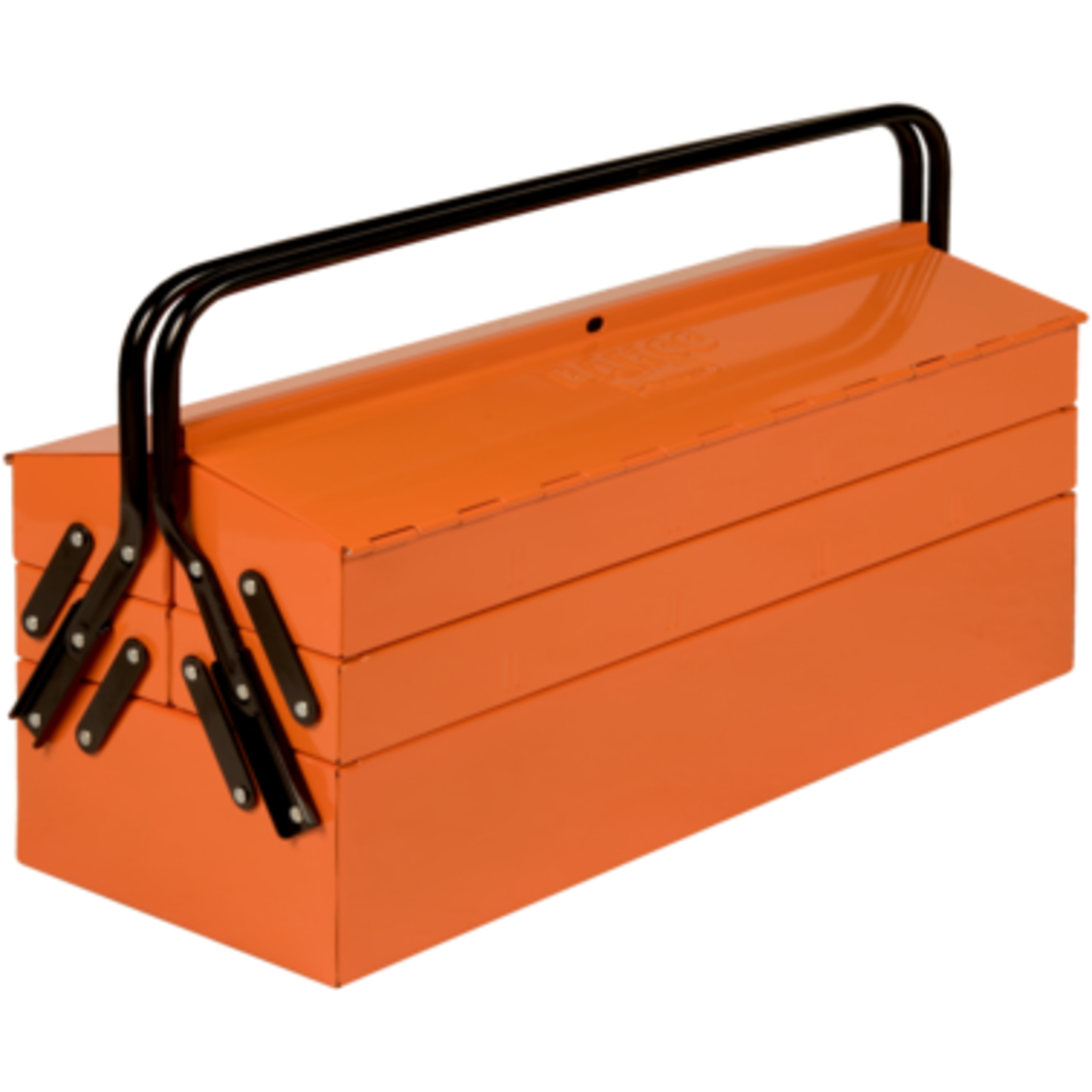 Caisse à outils métallique 5 compartiments avec cadenas 400 x 210 x 245 mm BAHCO - 960100050