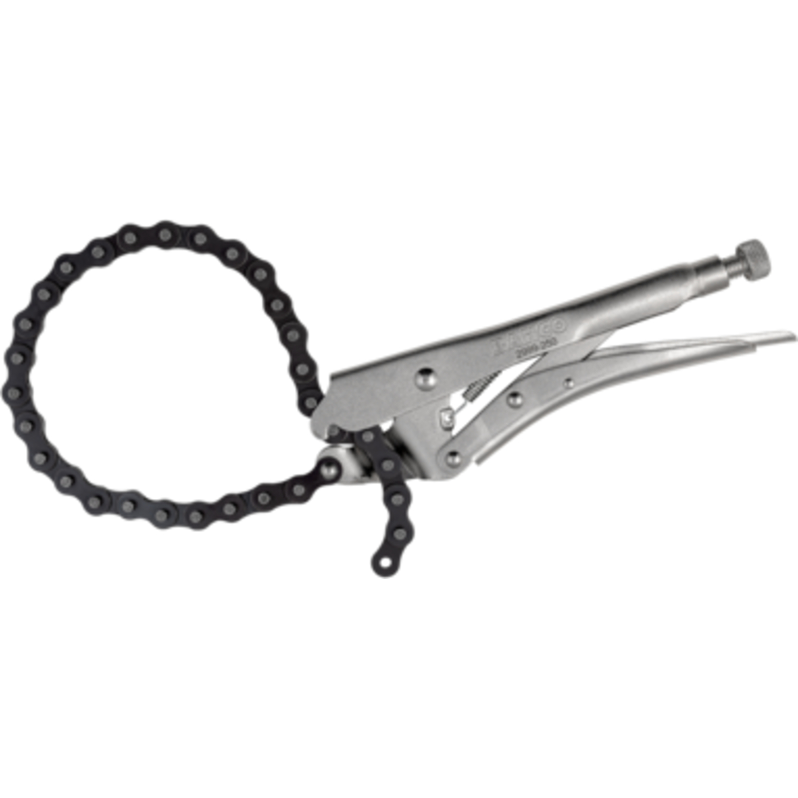 Pince-étau à chaîne 250 mm finition nickel avec écrou réglable BAHCO - 2999-250