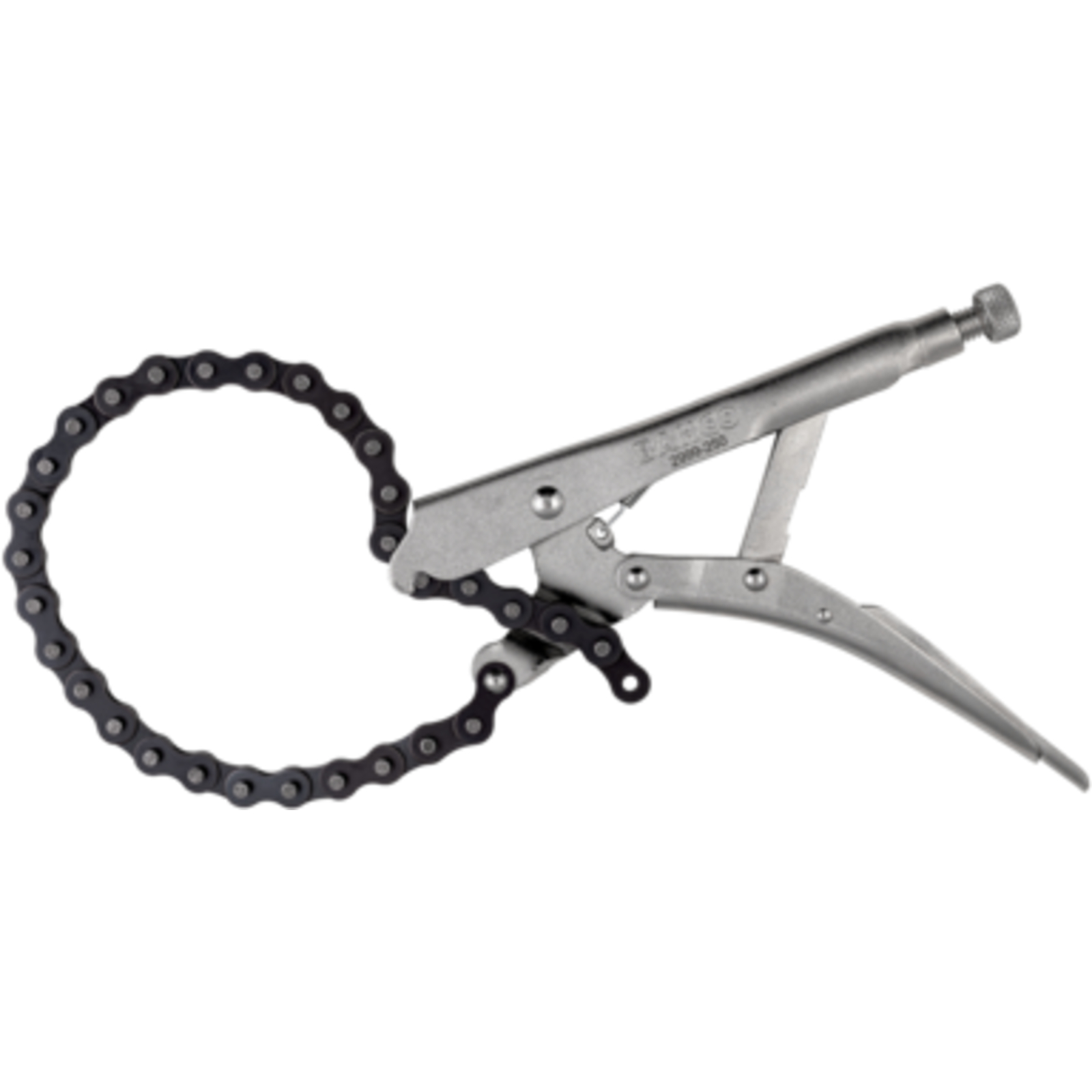 Pince-étau à chaîne 250 mm finition nickel avec écrou réglable BAHCO - 2999-250