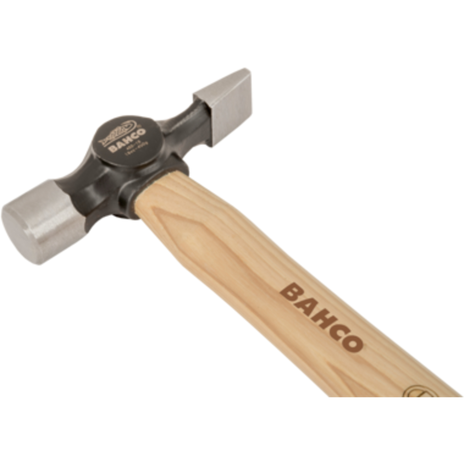 Marteau de menuisier anglais panne en travers 400 g manche hickory BAHCO - 480-14